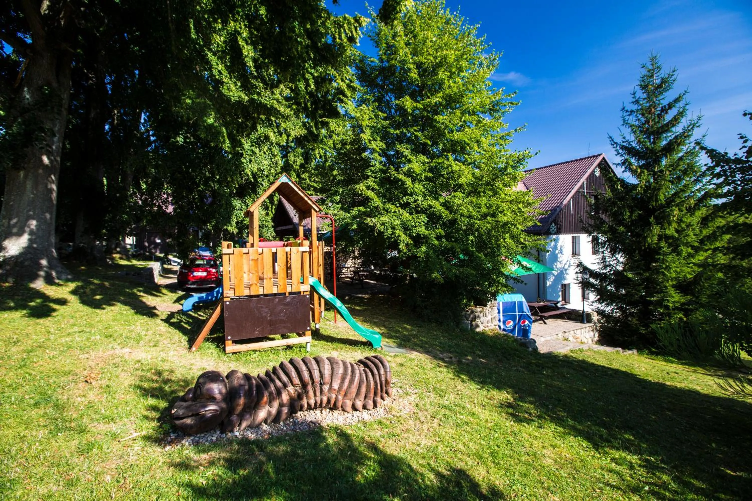 Children play ground in Chata Pod lipami