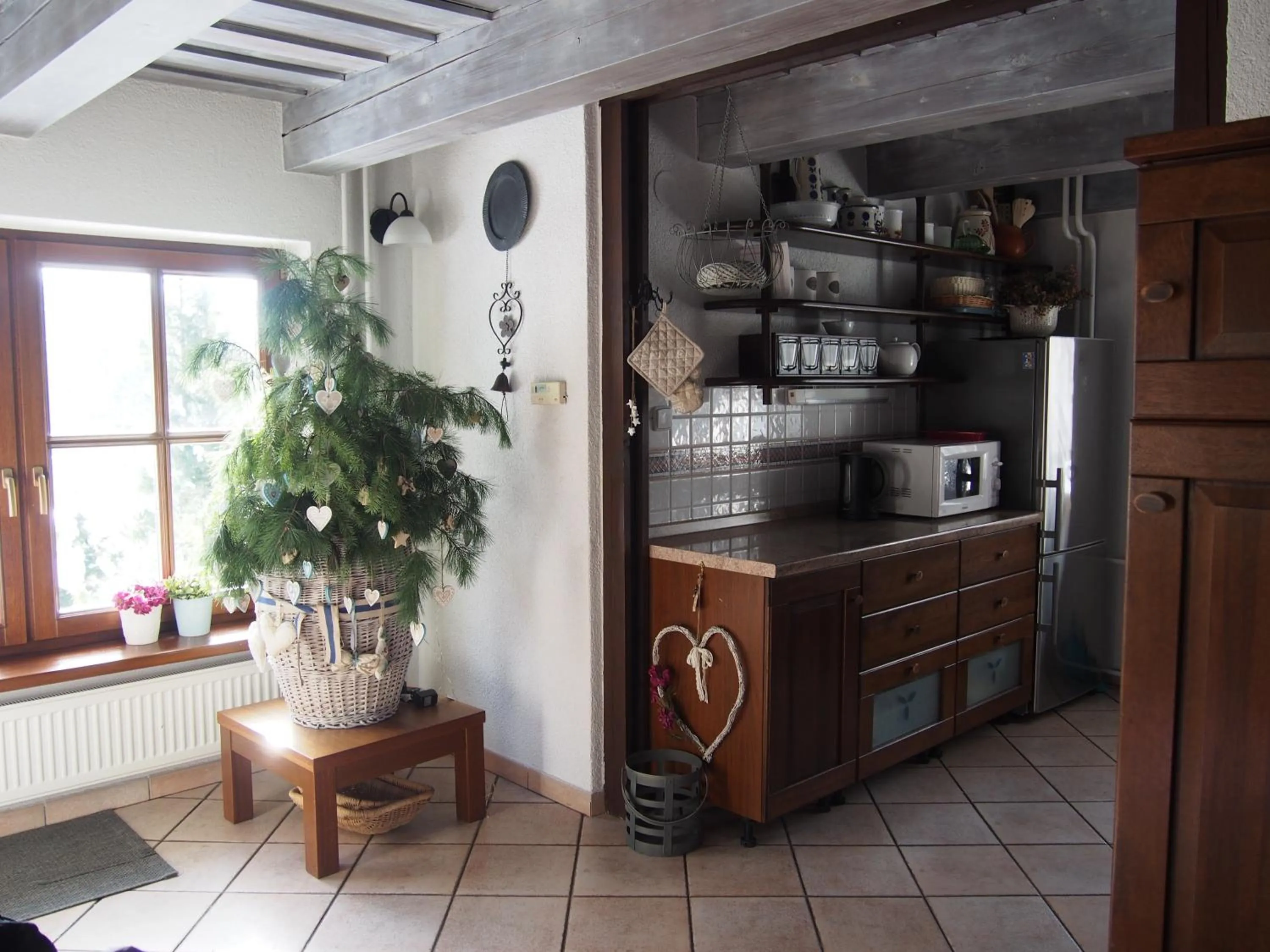 Kitchen or kitchenette in Chalúpka pod Lipkami