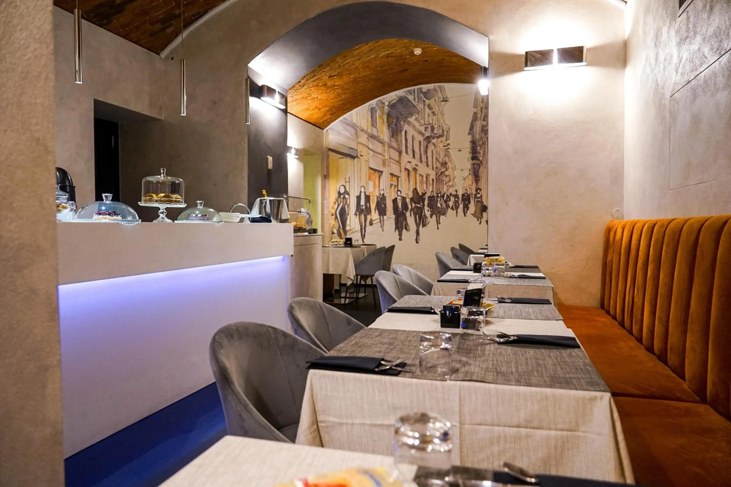 Breakfast in The Unique Hotel