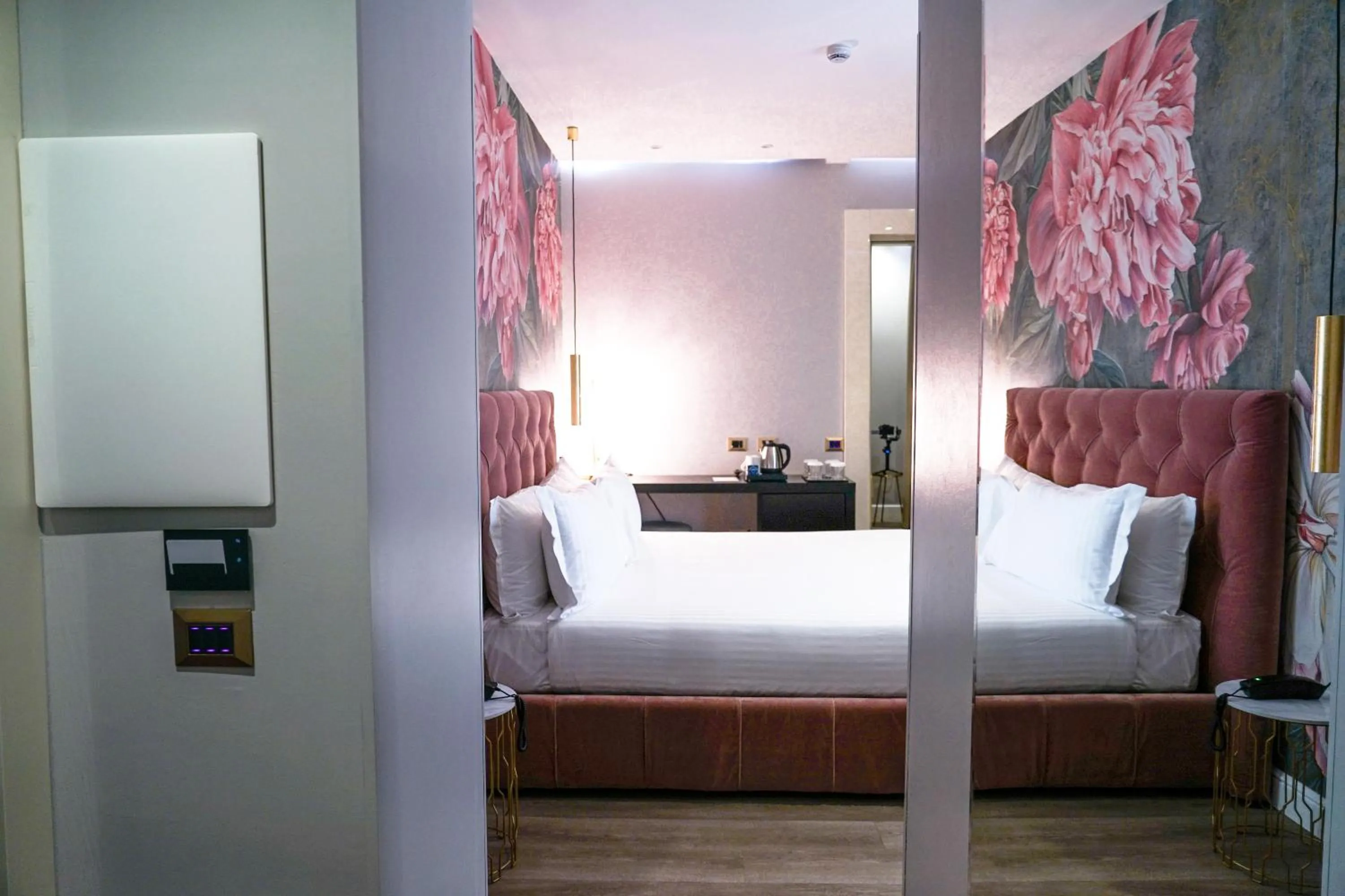 Bed in The Unique Hotel