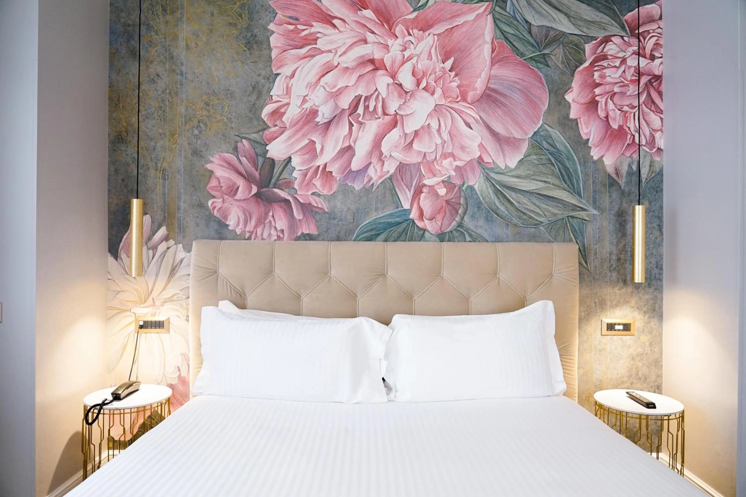 Bed in The Unique Hotel