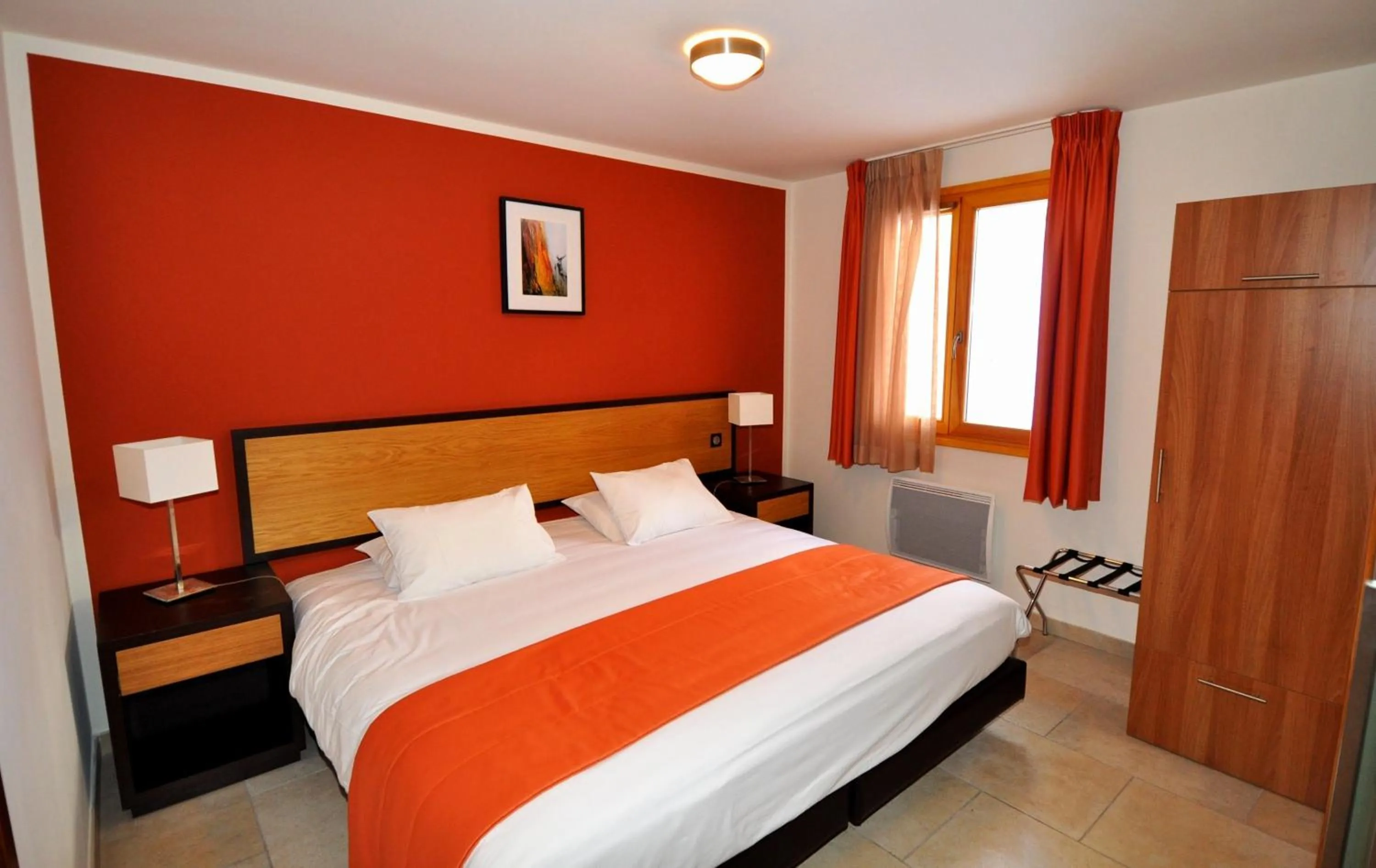 Bedroom in Résidence Néméa L'Adret