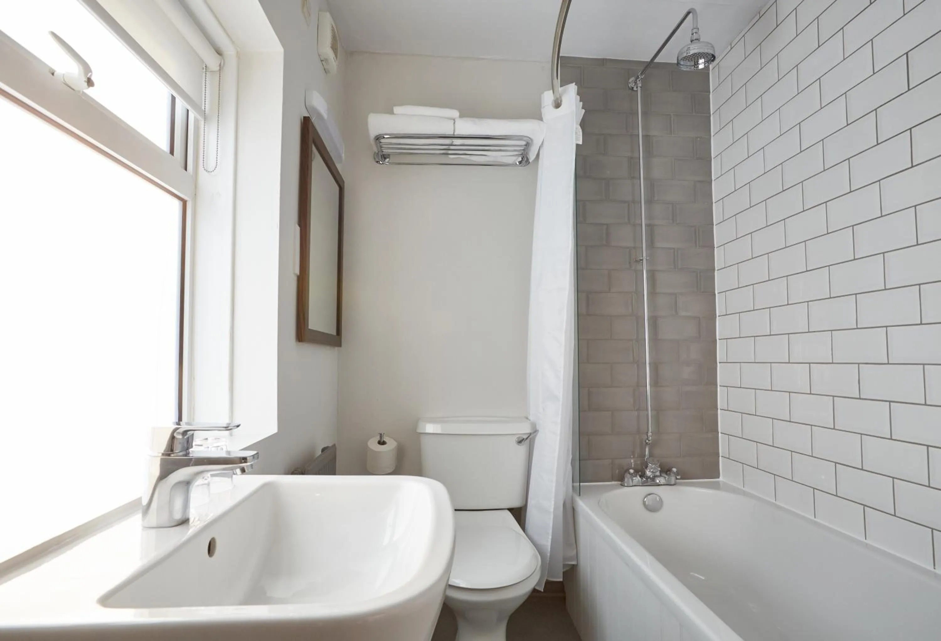 Bathroom in The Spyglass & Kettle by Greene King Inns