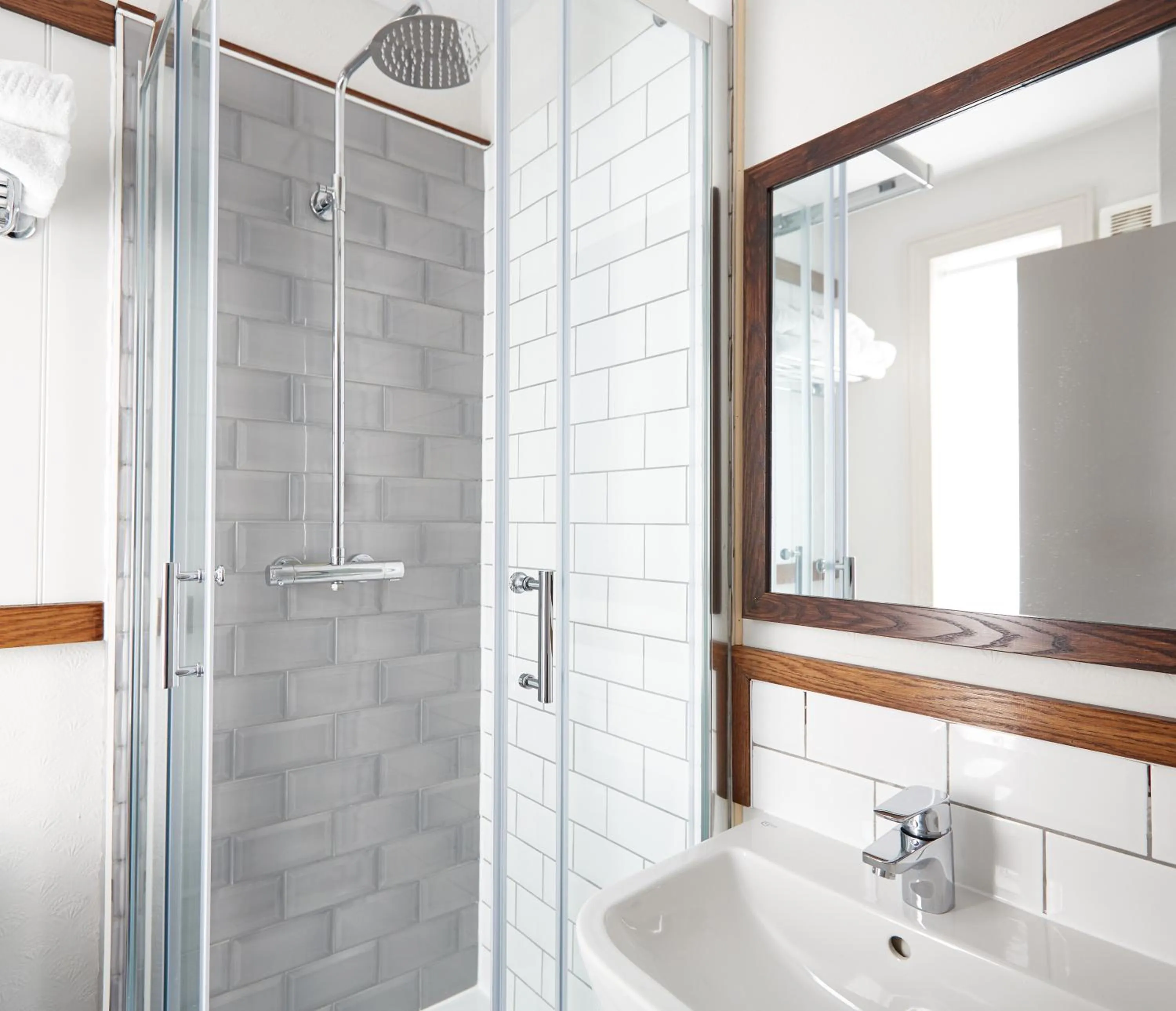 Bathroom in The Spyglass & Kettle by Greene King Inns