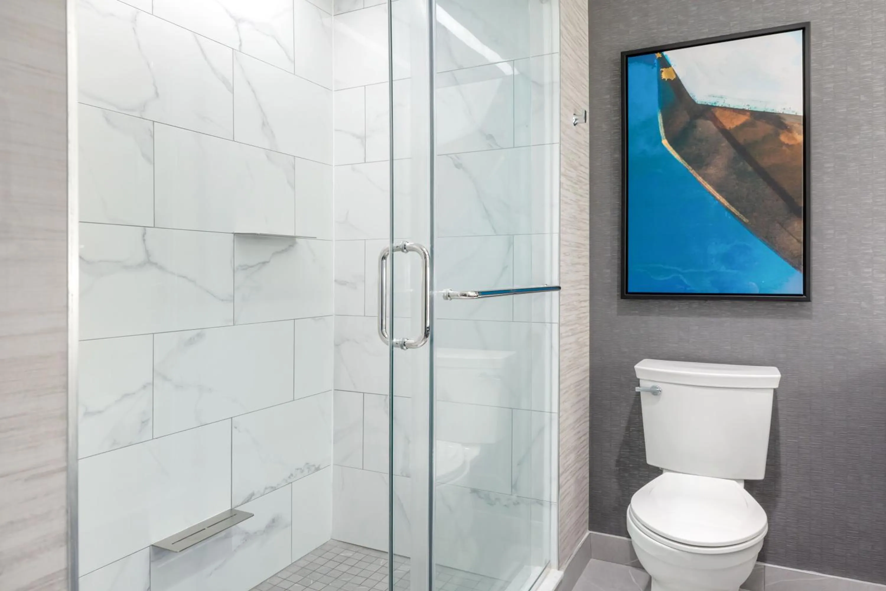 Shower in Cambria Hotel Niagara Falls