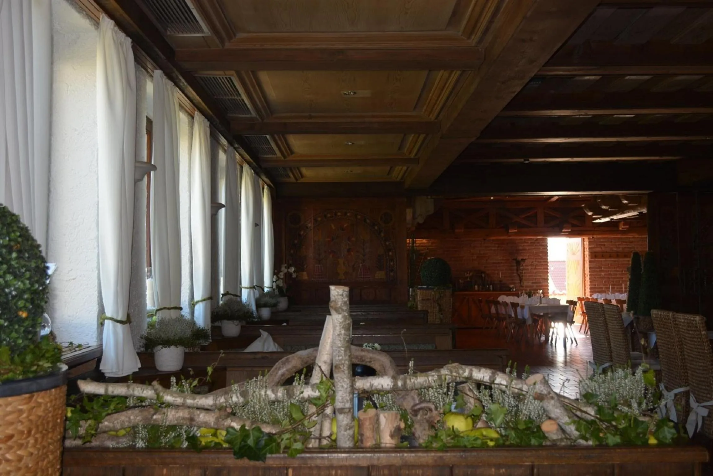 Restaurant/places to eat, Patio/Outdoor Area in Ampertal