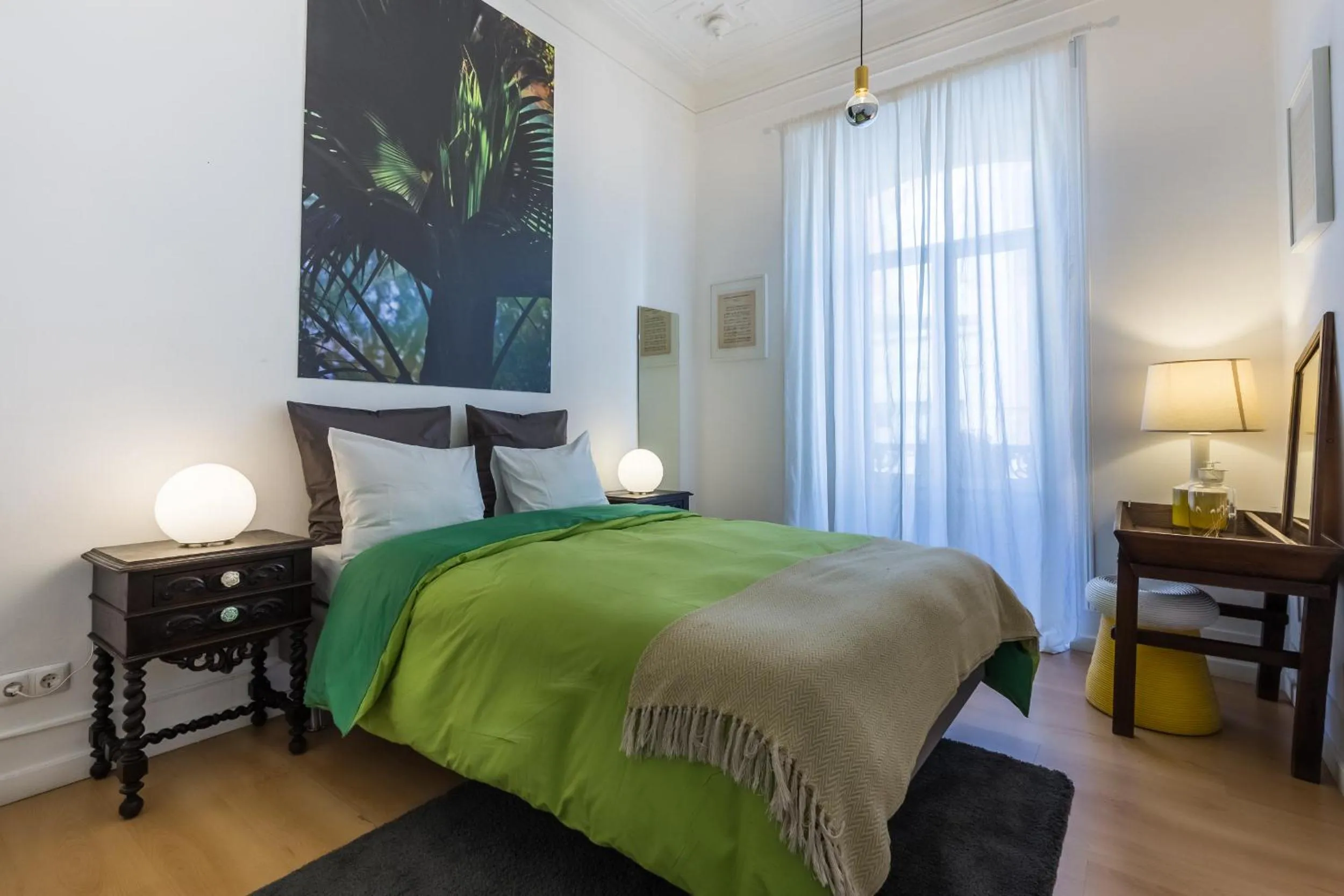 Bedroom, Bed in House Sao Bento