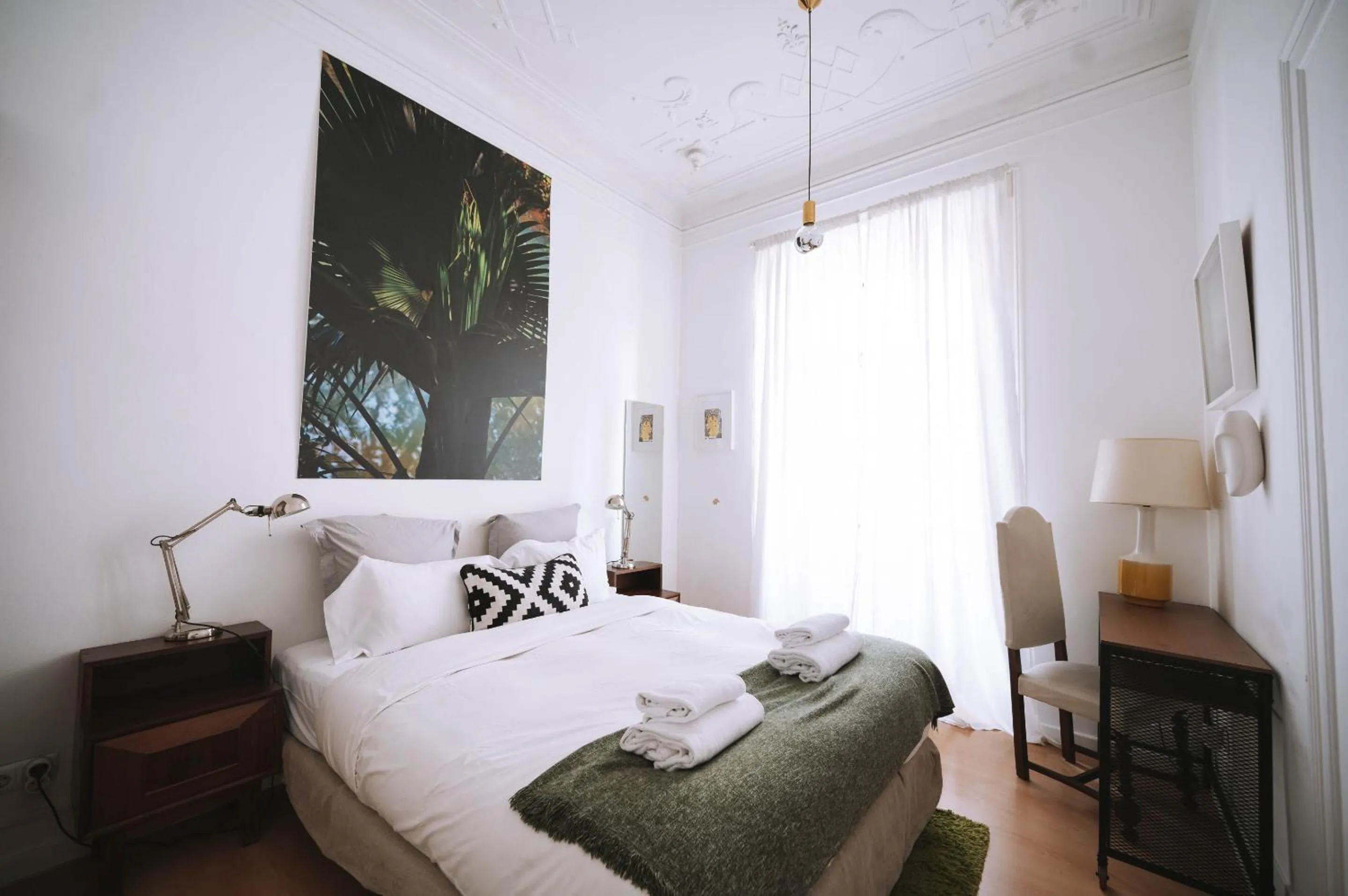 Bedroom, Bed in House Sao Bento