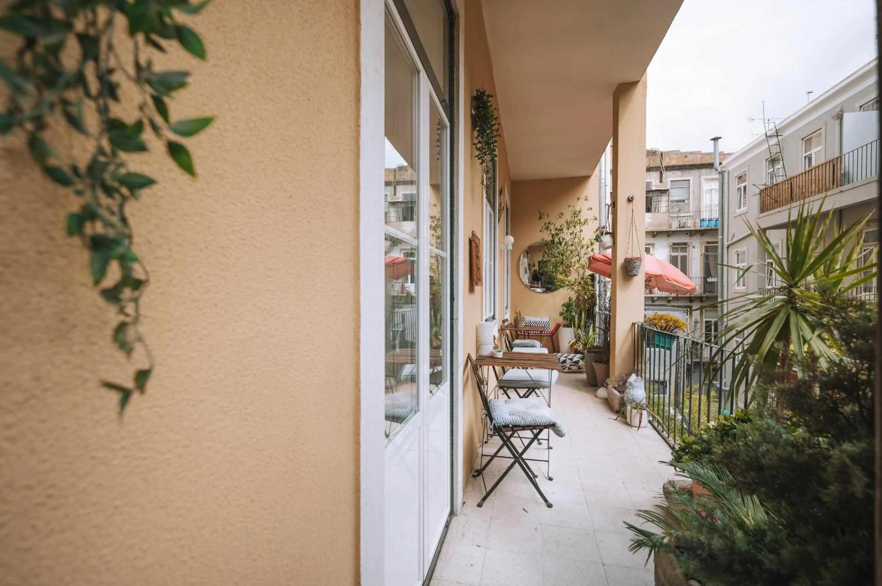 Patio in House Sao Bento