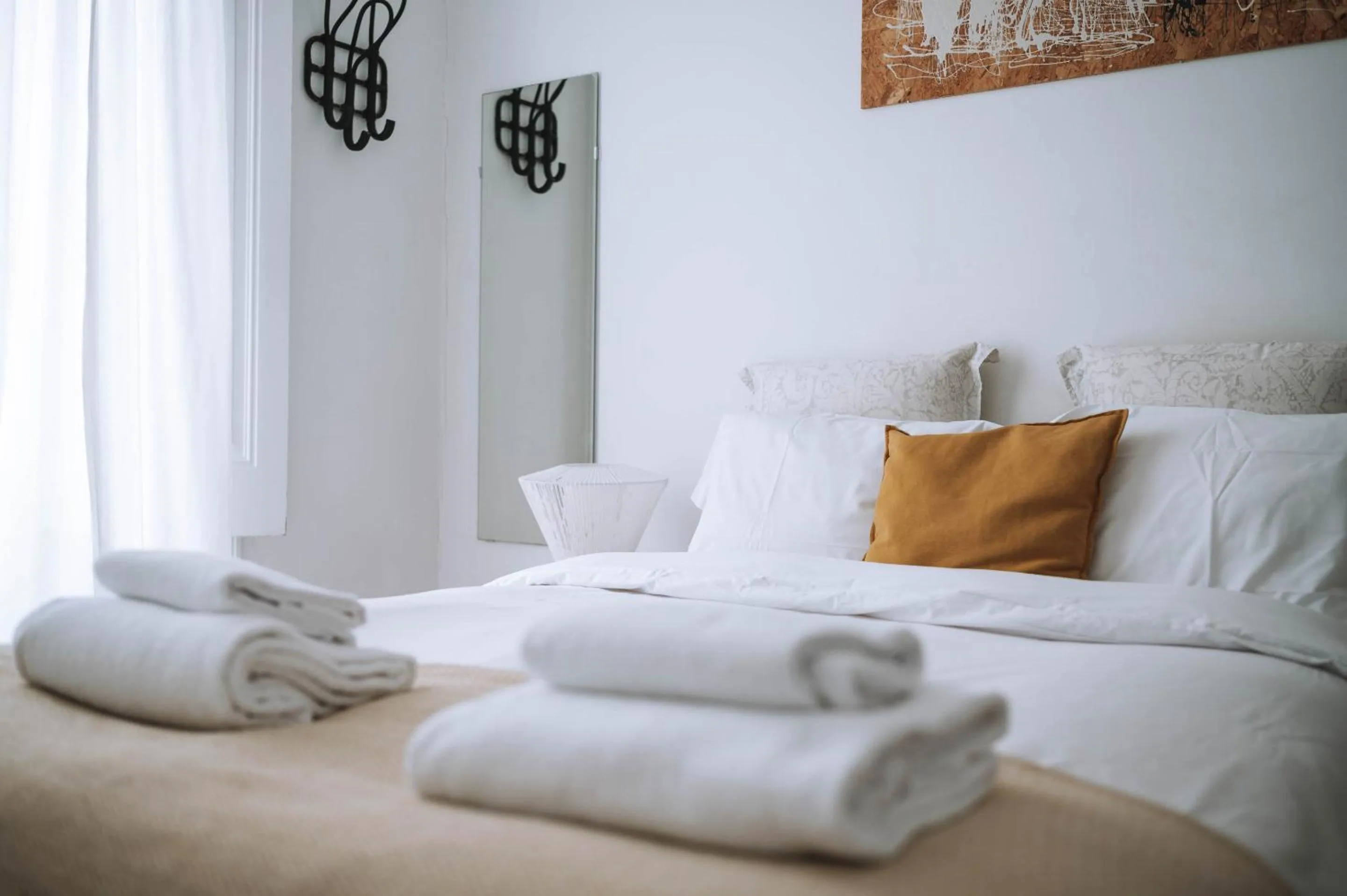 Bedroom, Bed in House Sao Bento