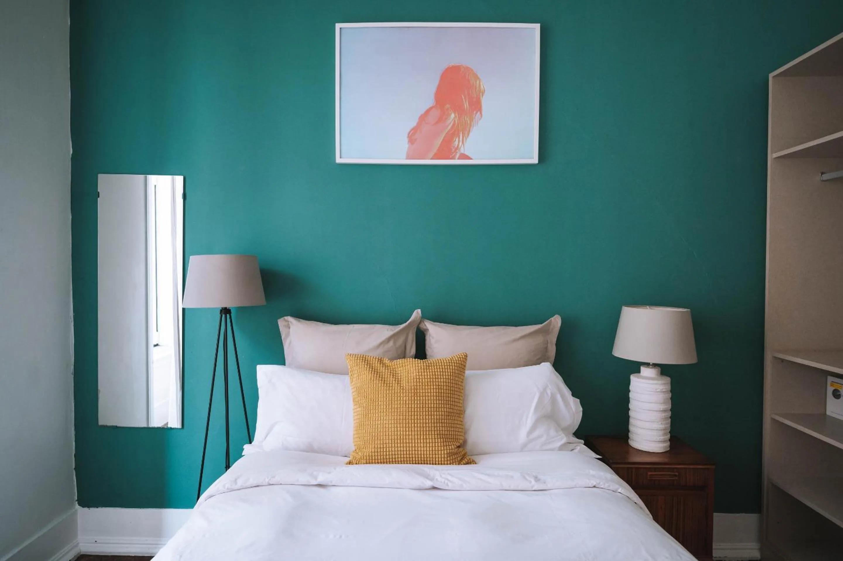 Bedroom, Bed in House Sao Bento