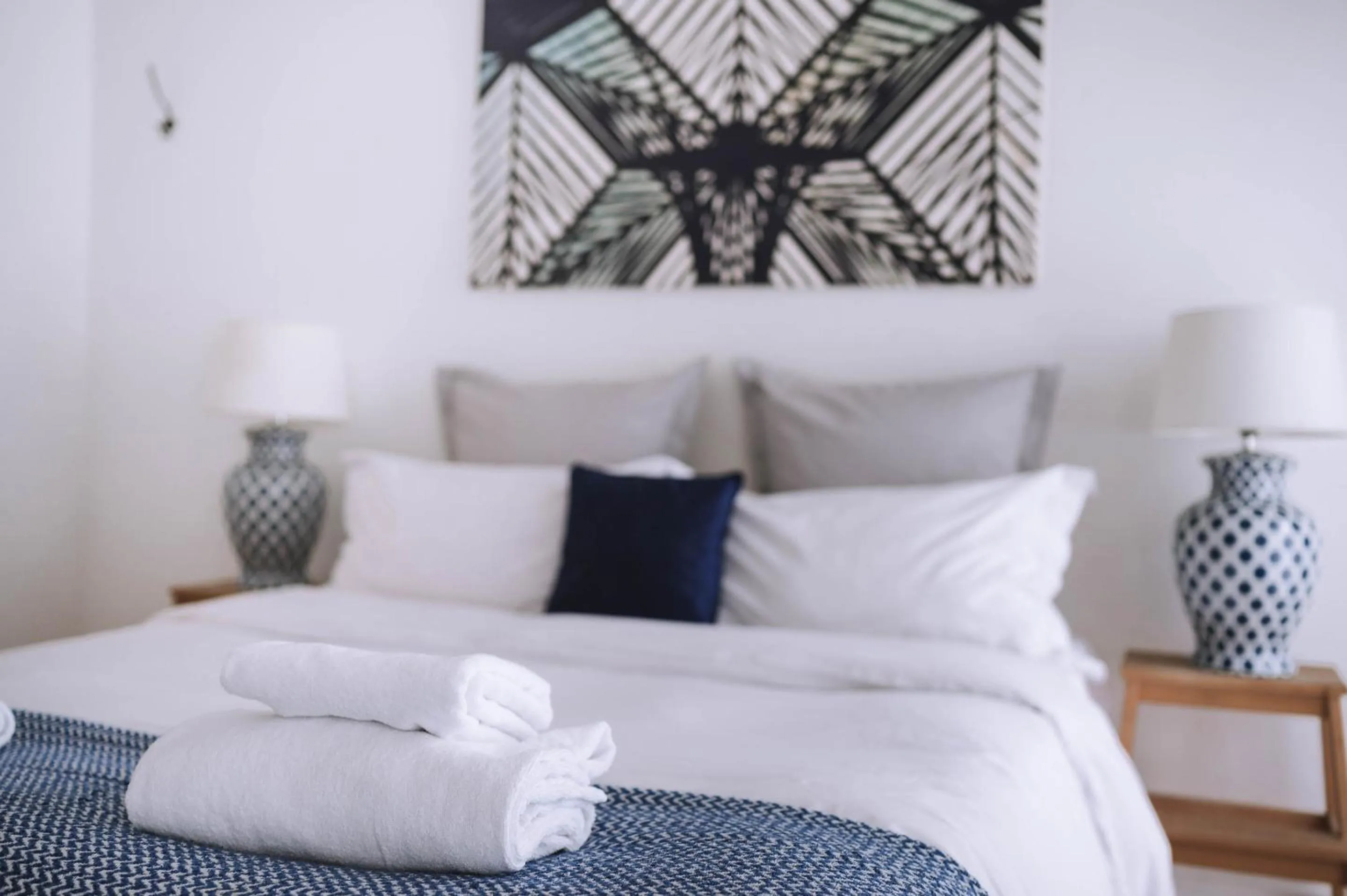 Bedroom, Bed in House Sao Bento
