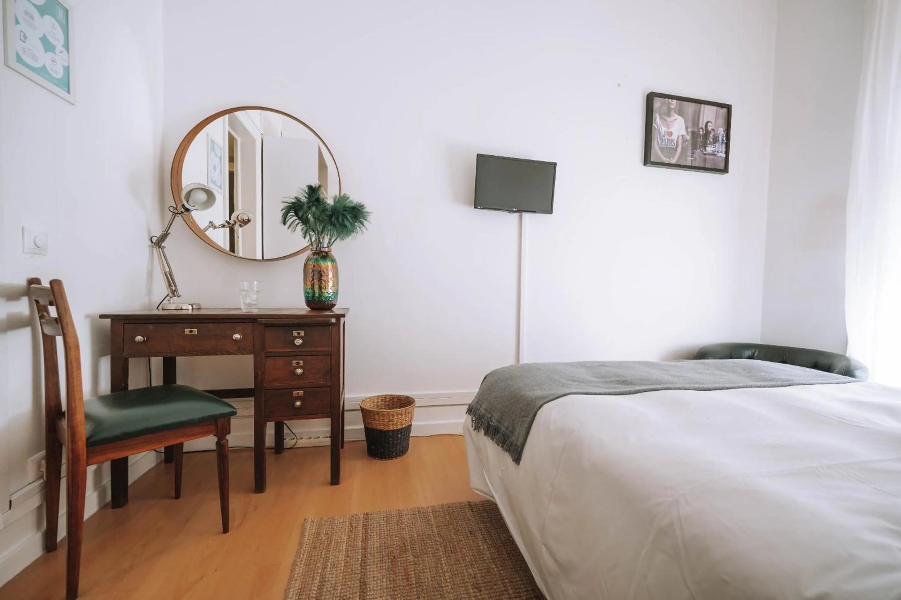 Bedroom, Bed in House Sao Bento