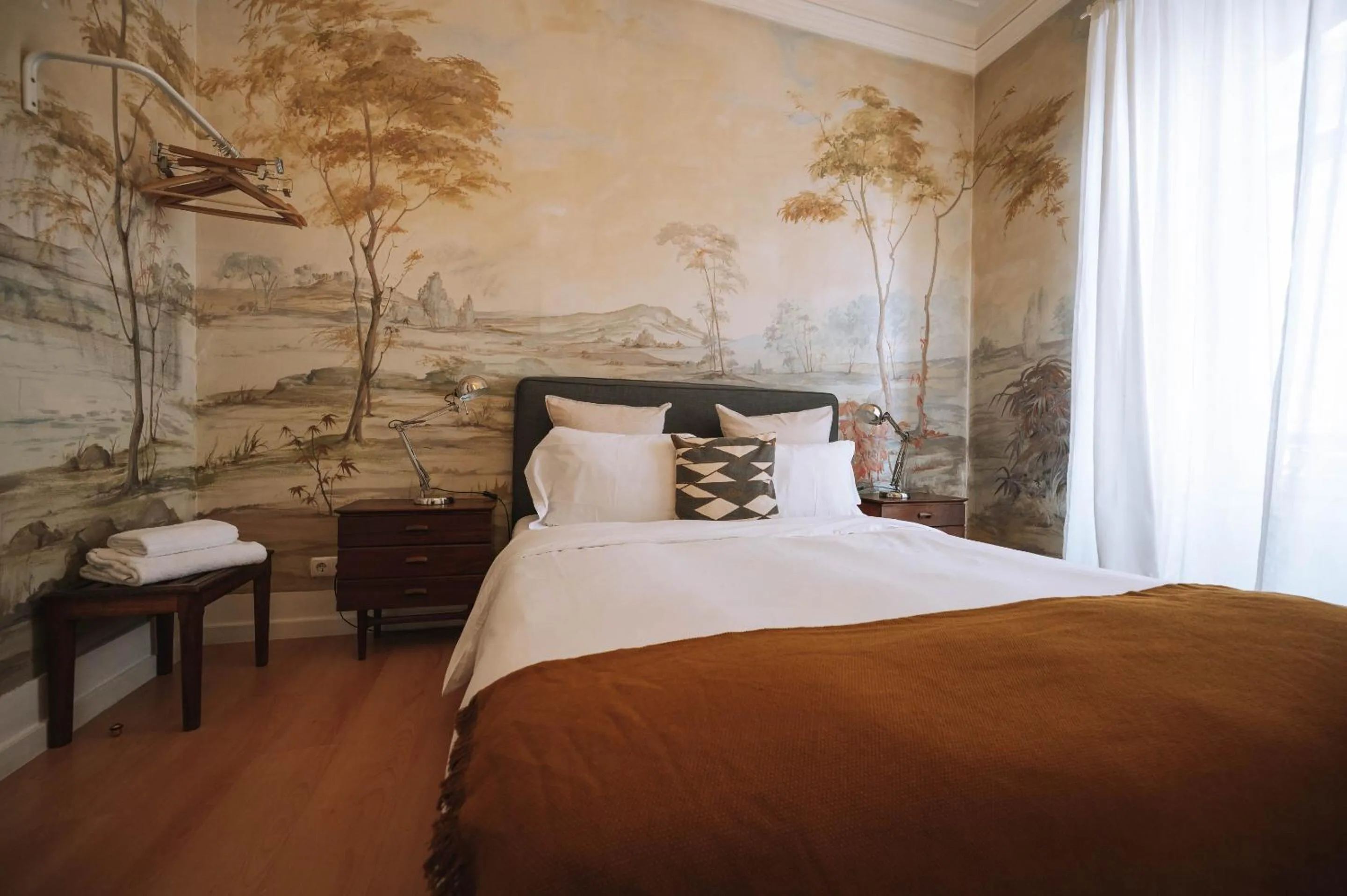 Bedroom, Bed in House Sao Bento