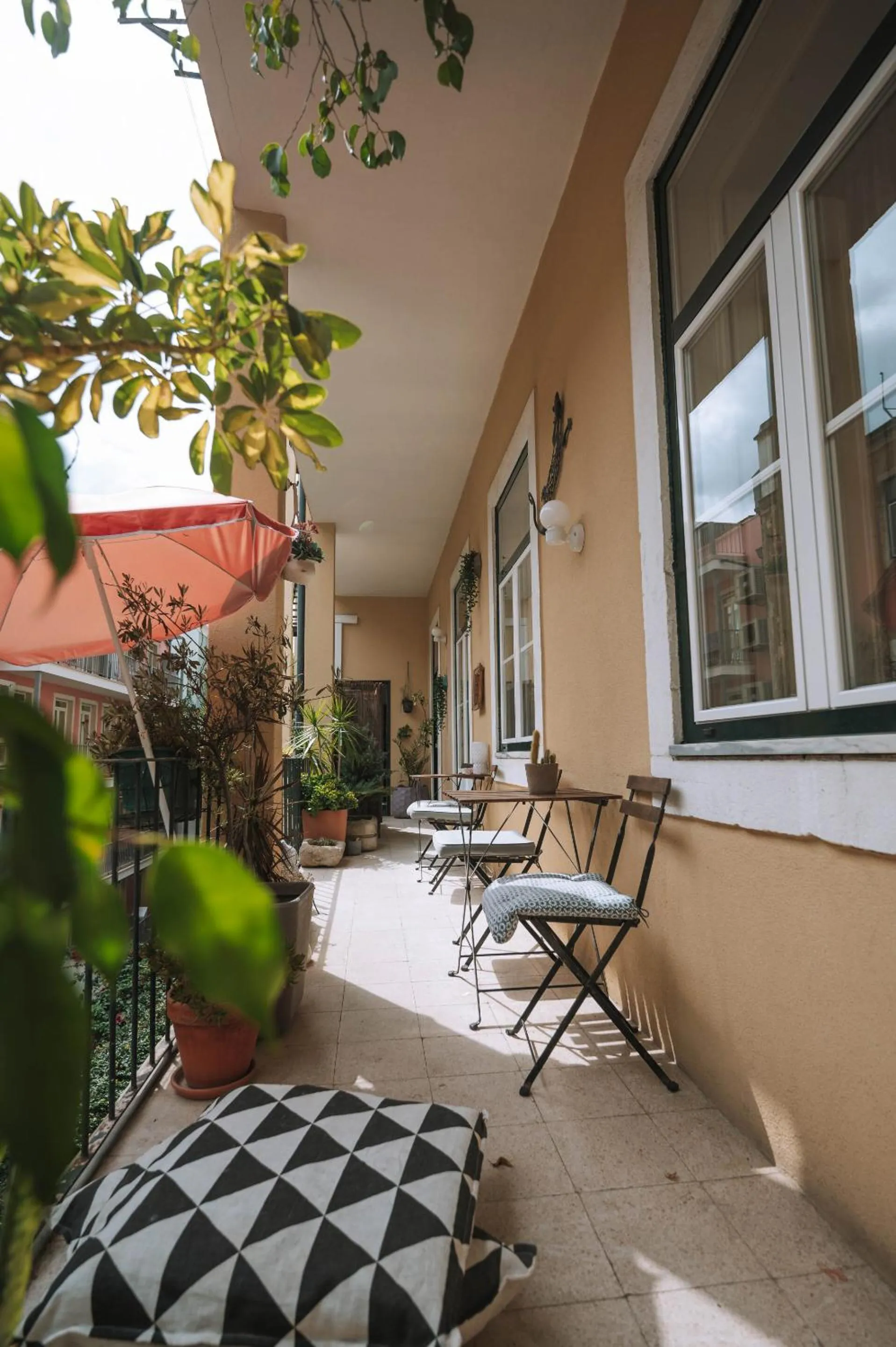 Patio in House Sao Bento