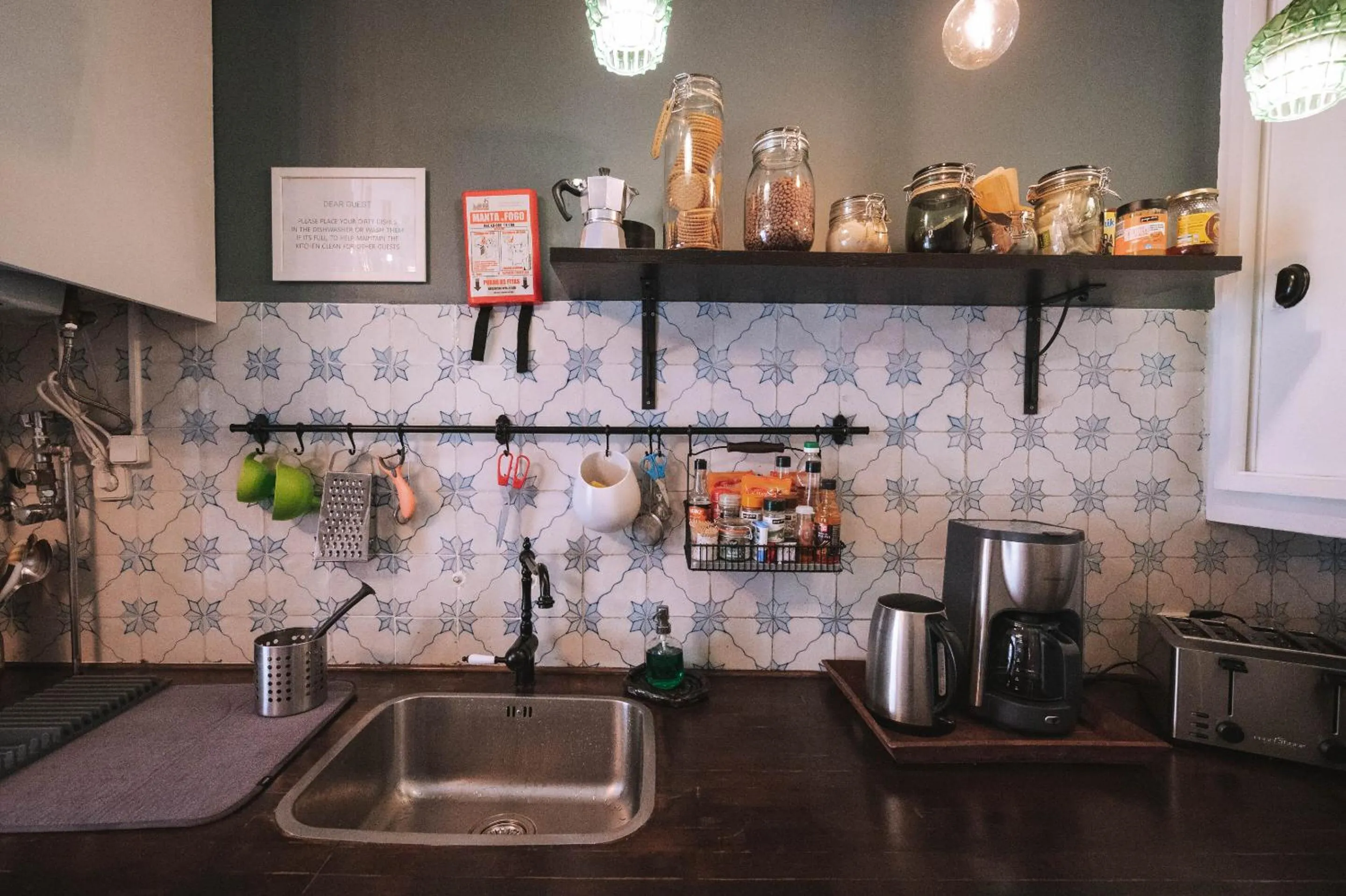 Kitchen or kitchenette in House Sao Bento