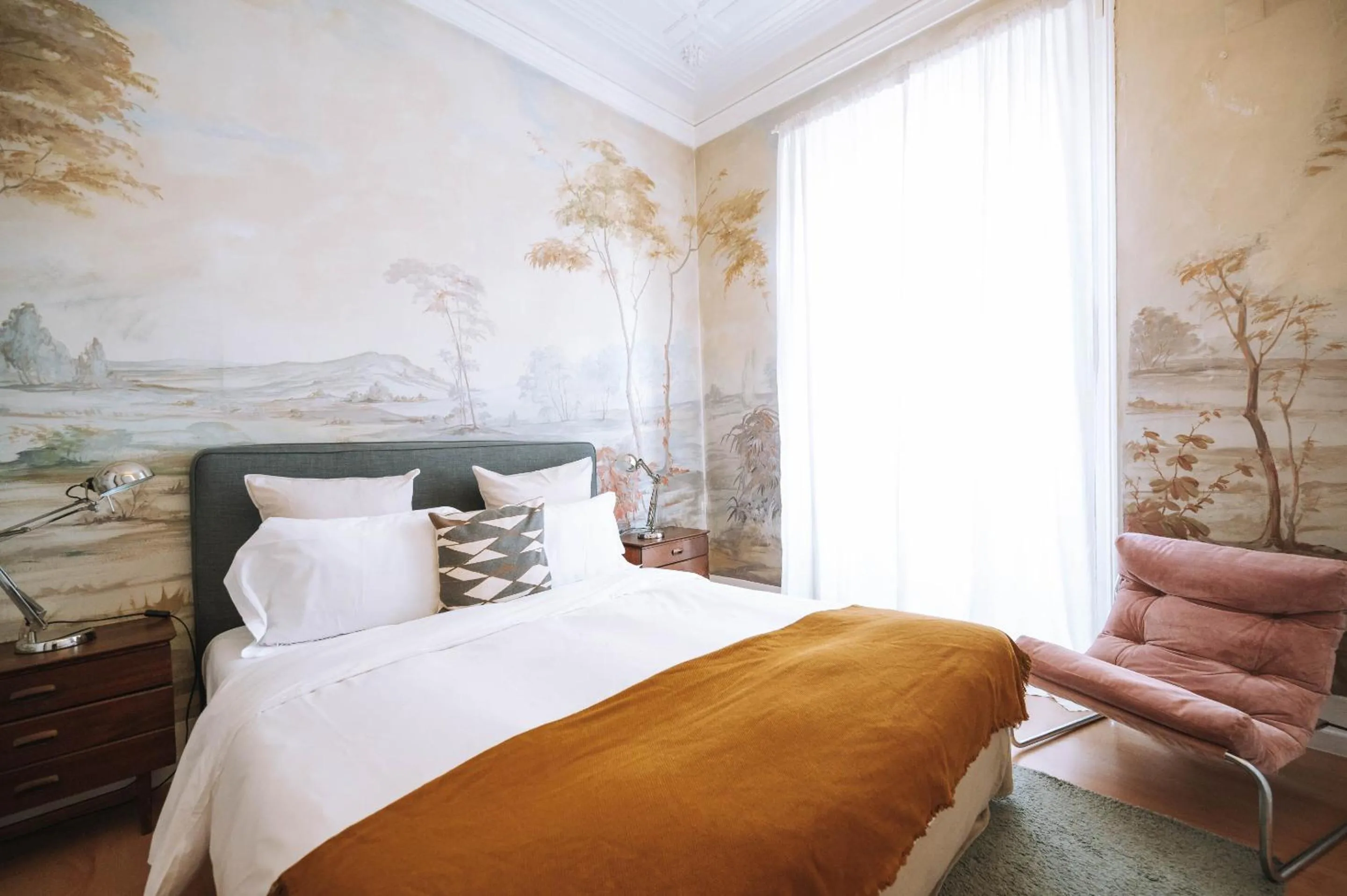 Bedroom, Bed in House Sao Bento