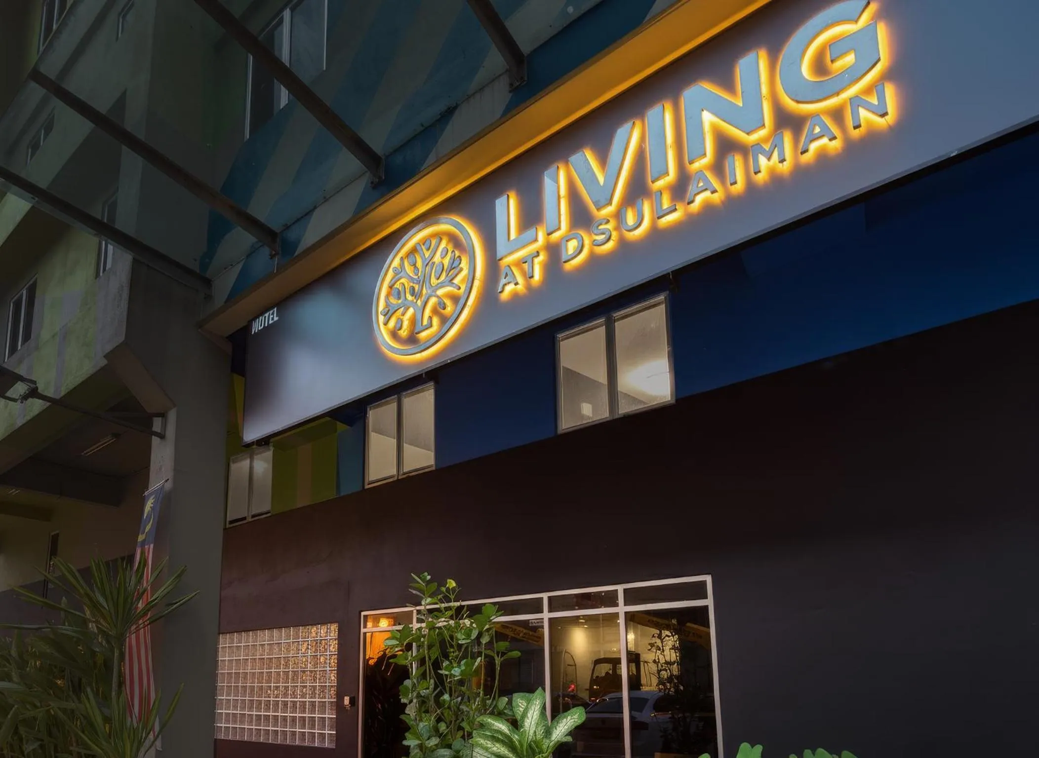 Property building in Living At DSulaiman Hotel