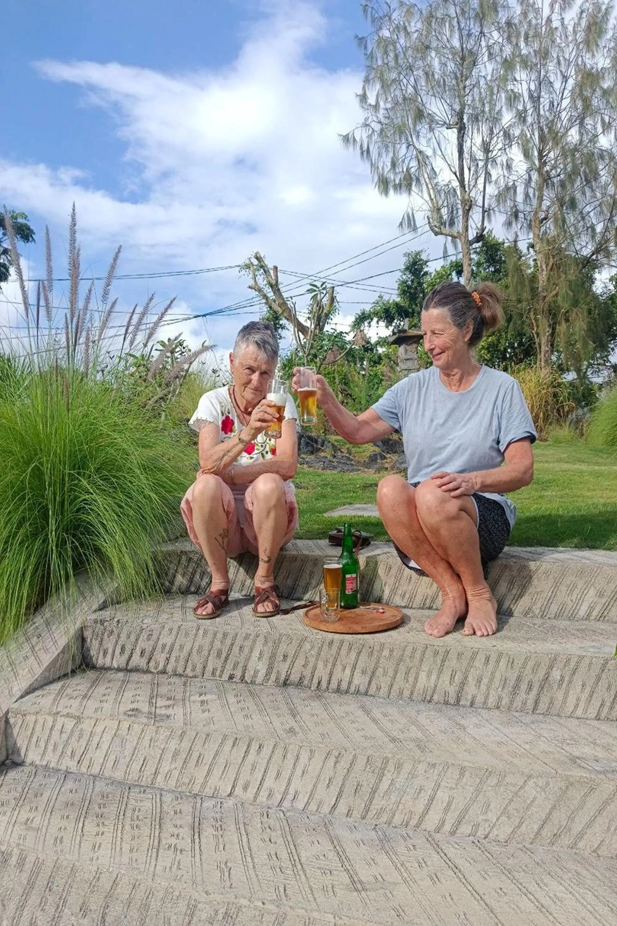 group of guests in Onion Garden And Natural Hotspring