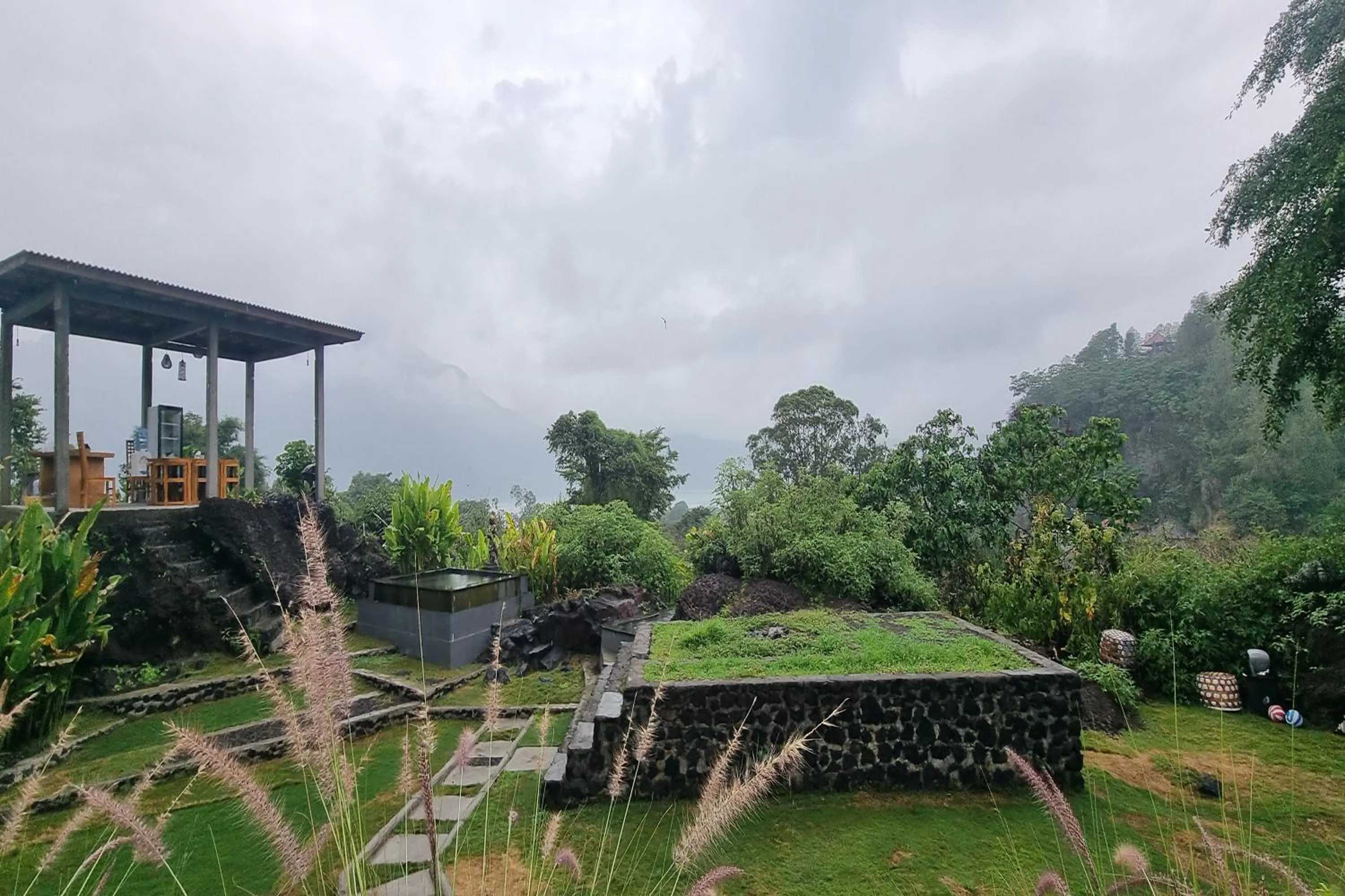 Natural landscape in Onion Garden And Natural Hotspring
