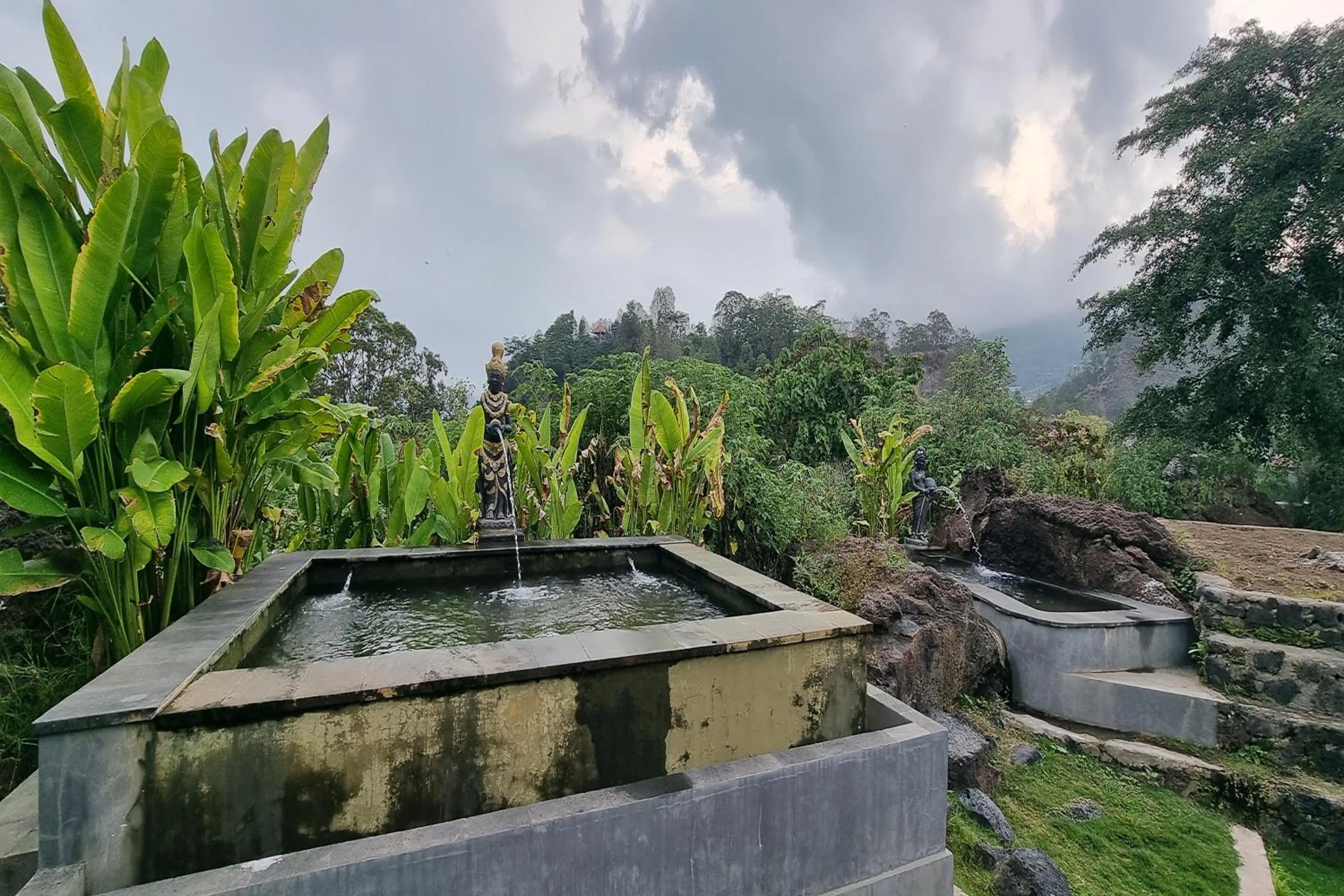 Natural landscape in Onion Garden And Natural Hotspring