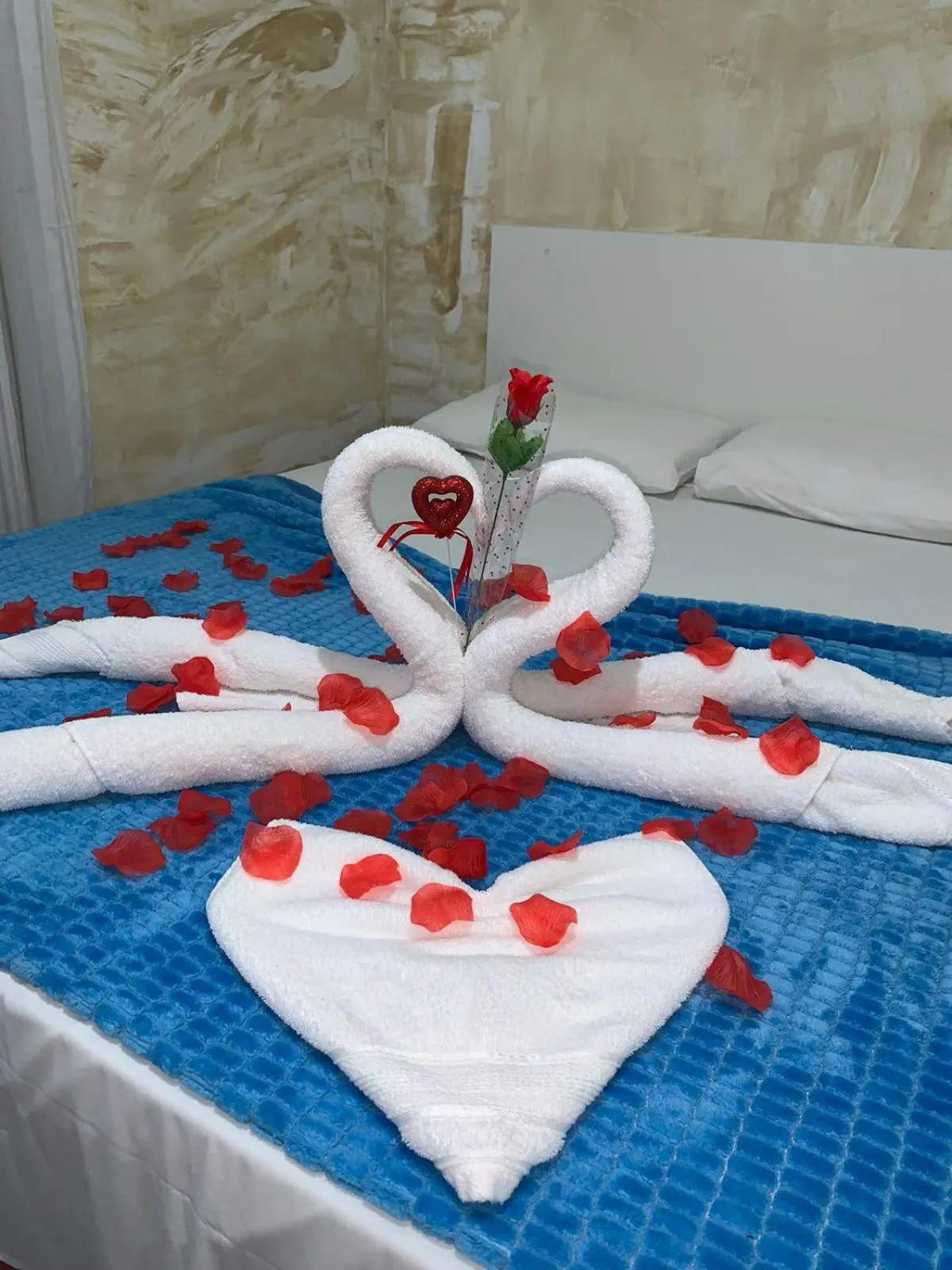 Bed in Pousada Casa Porto