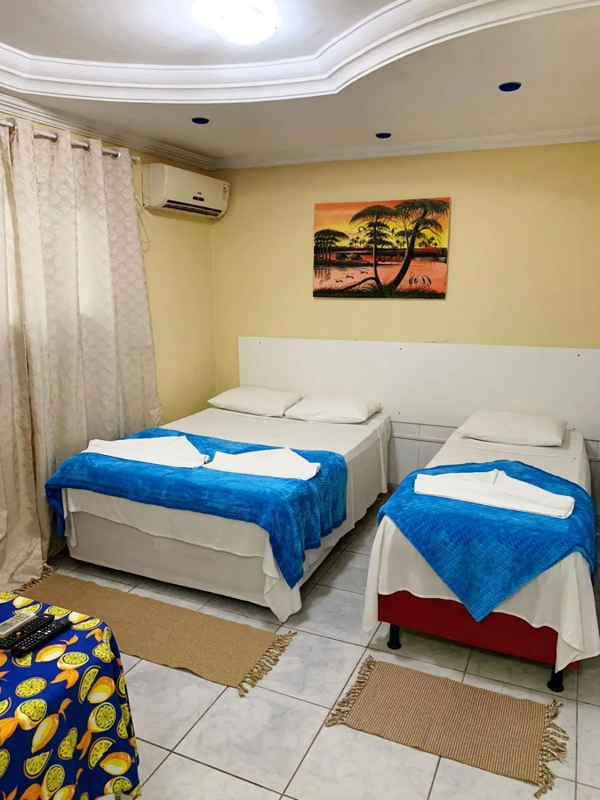 Bed in Pousada Casa Porto