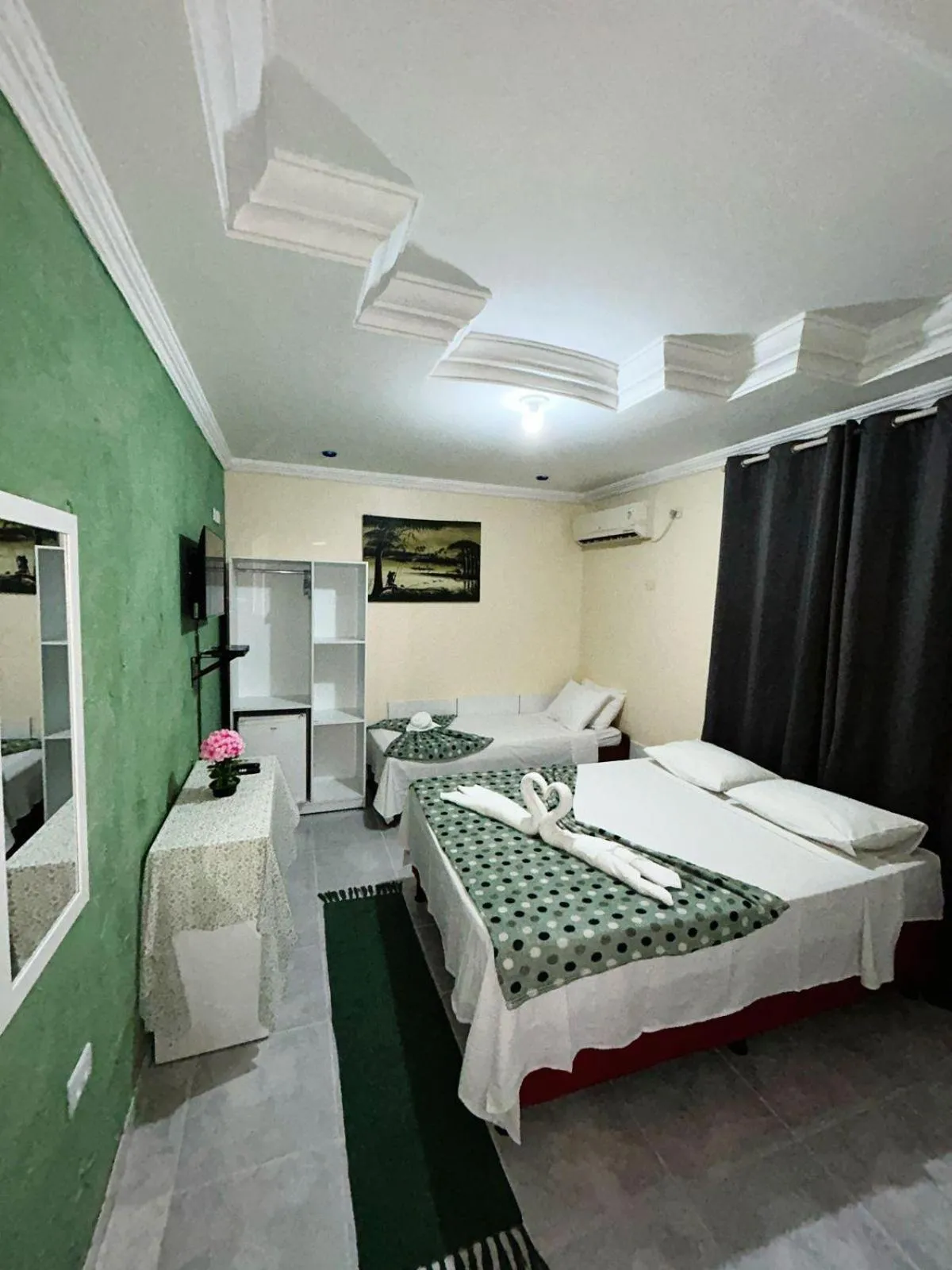 Bed in Pousada Casa Porto