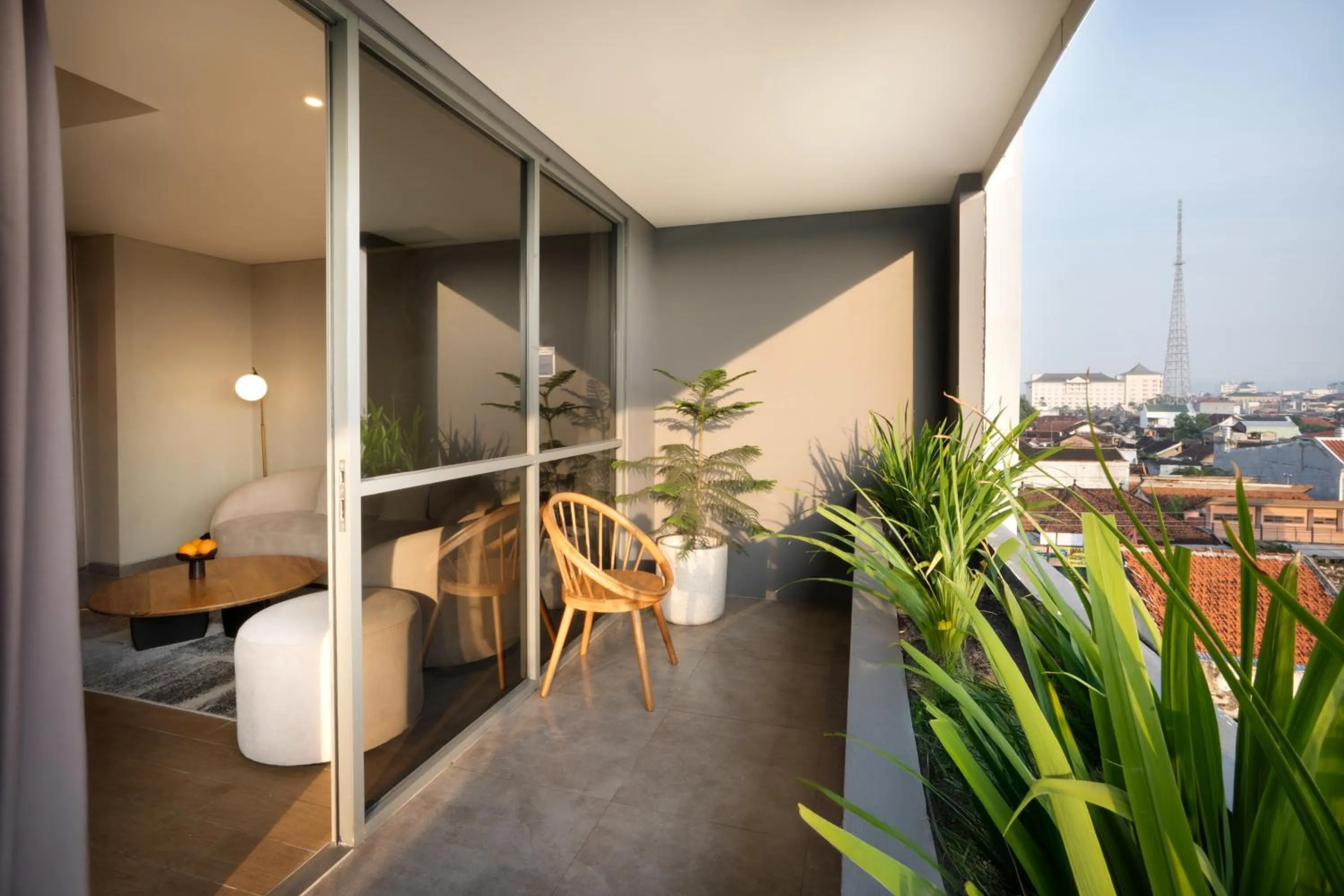 Balcony/Terrace in 1O1 STYLE Yogyakarta Malioboro