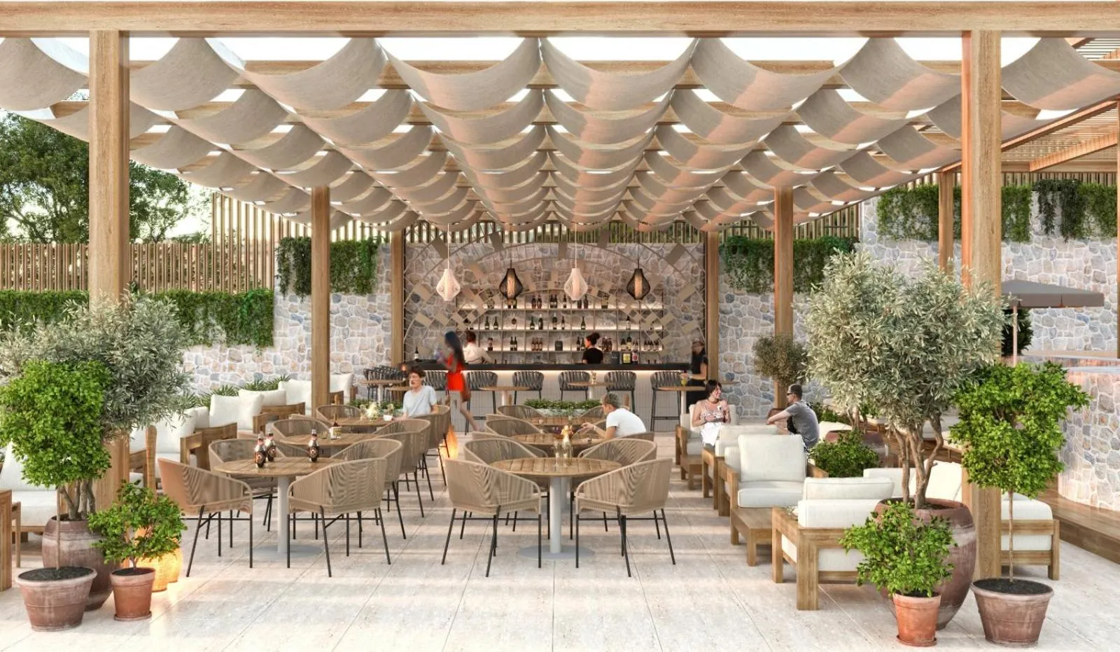 Restaurant/places to eat in Ruins Luxury Resort - Adults Only