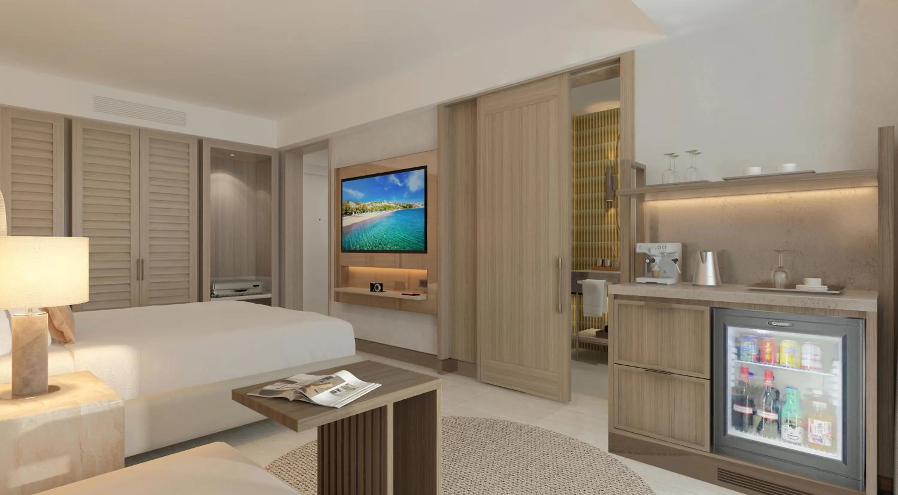 Bedroom, Bed in Ruins Luxury Resort - Adults Only