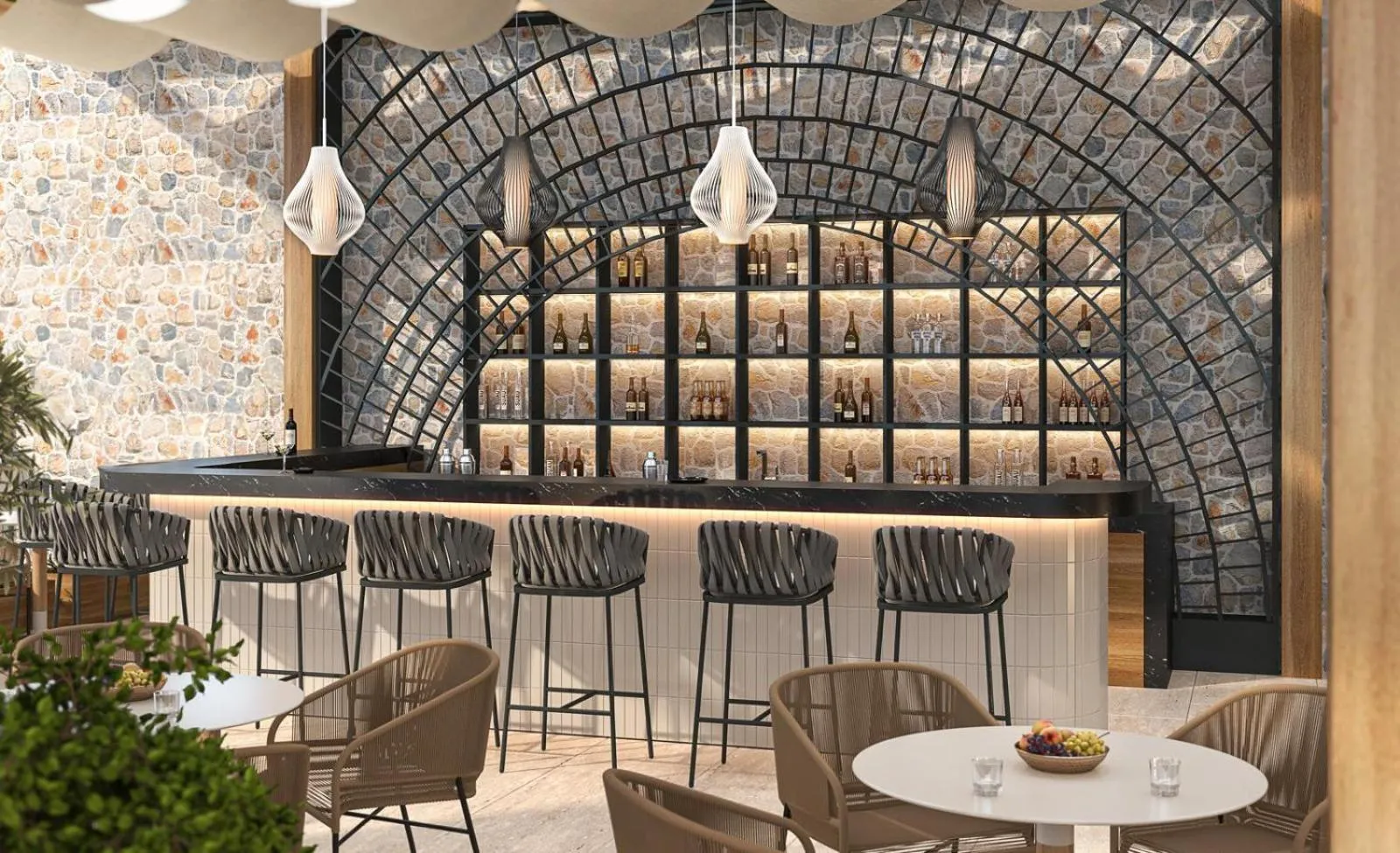 Living room in Ruins Luxury Resort - Adults Only