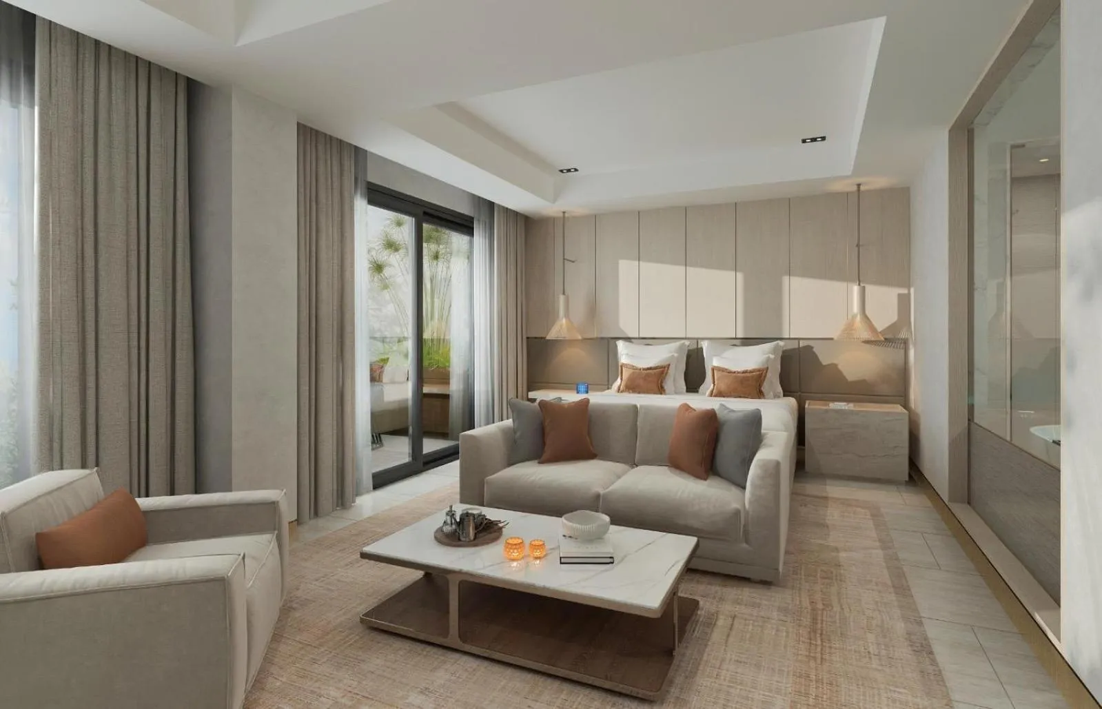 Living room in Ruins Luxury Resort - Adults Only