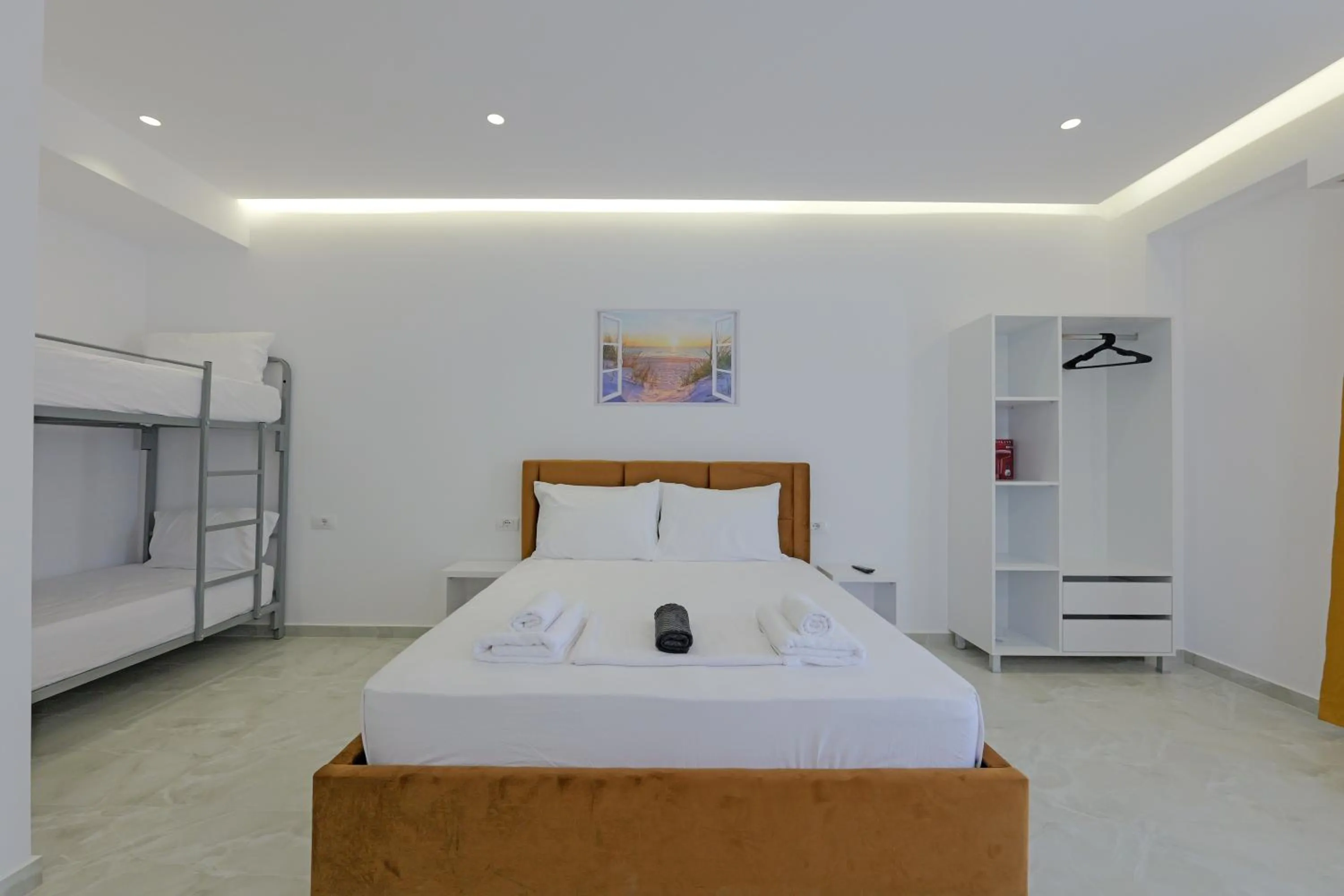 Bedroom, Bed in Central Garden Sofia 1- Free Parking