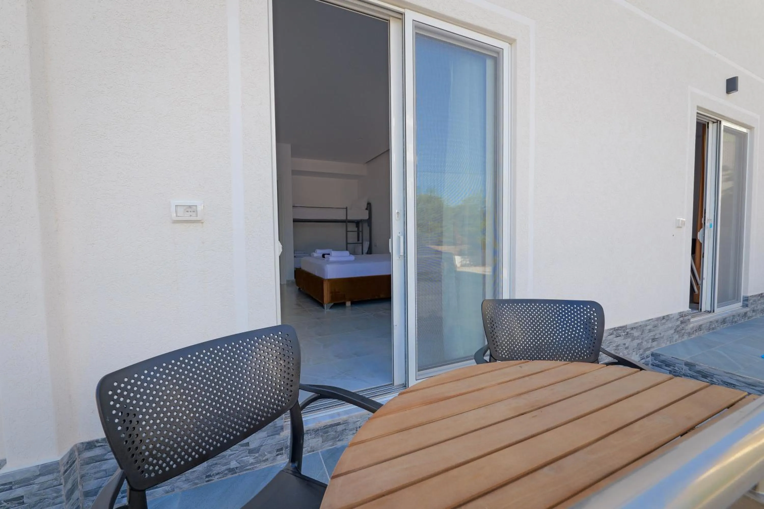 Seating area in Central Garden Sofia 1- Free Parking