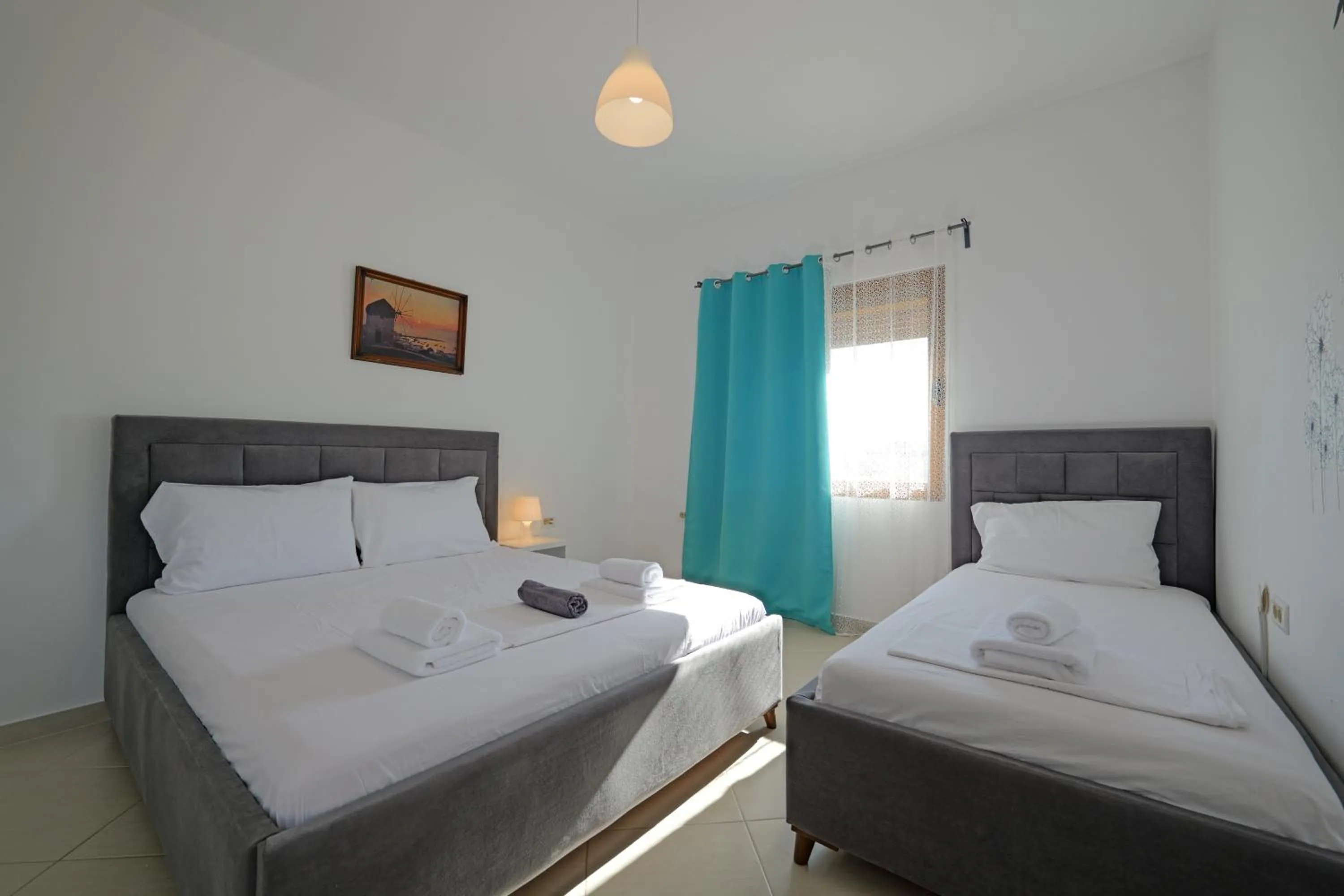 Bedroom, Bed in Central Garden Sofia 1- Free Parking