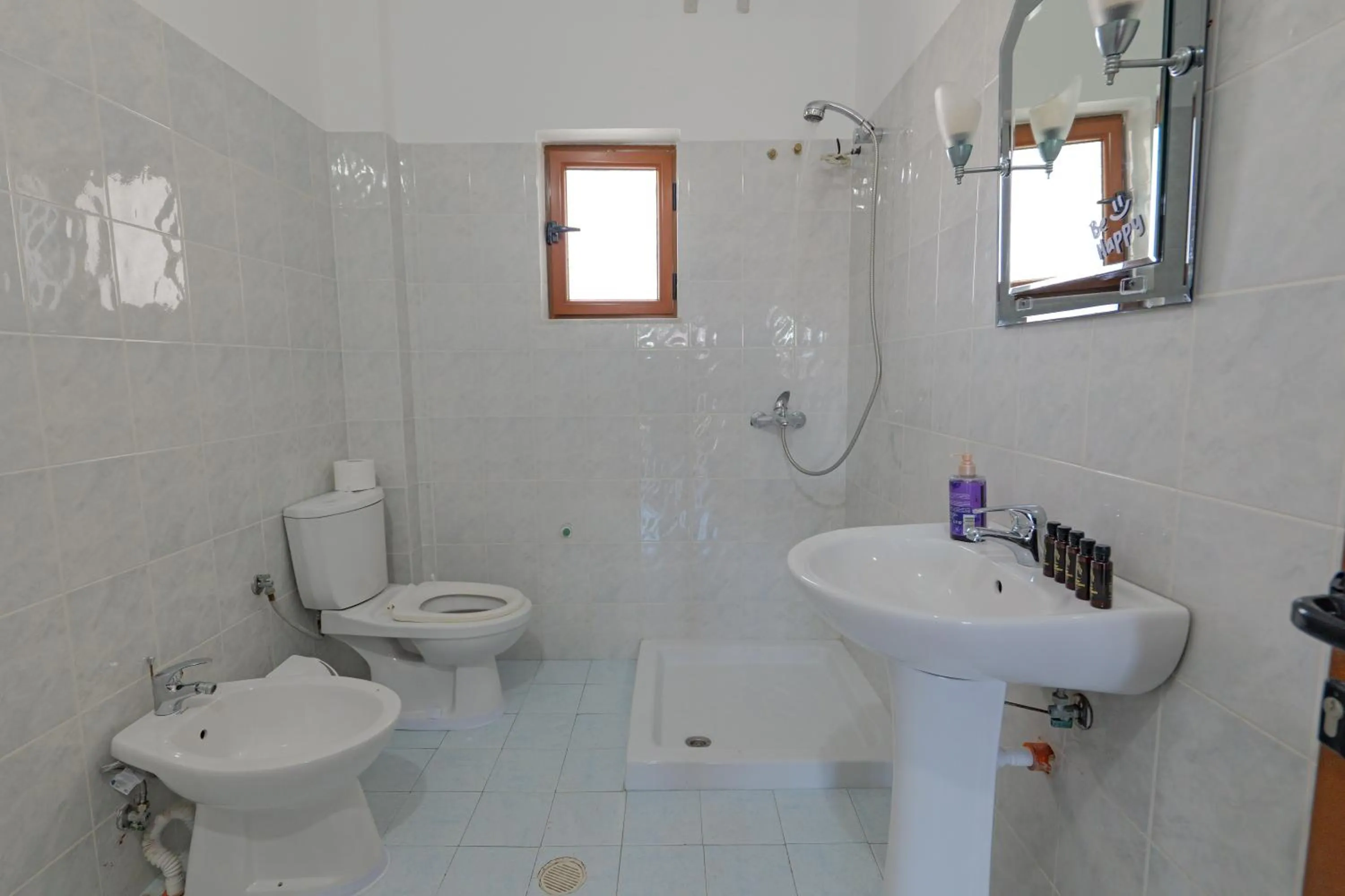 Bathroom in Central Garden Sofia 1- Free Parking