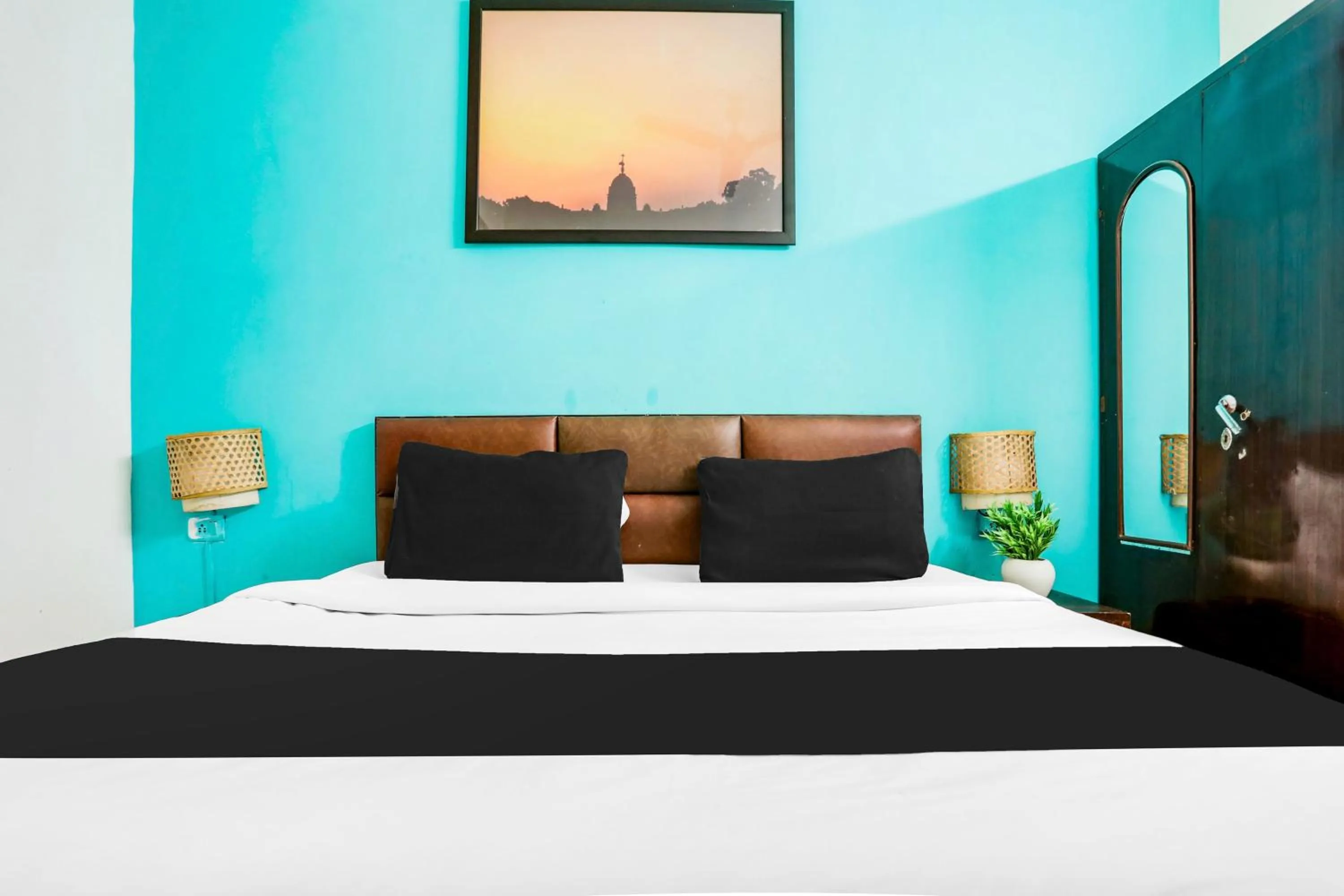 Bedroom, Bed in Hotel O KD Plaza 6