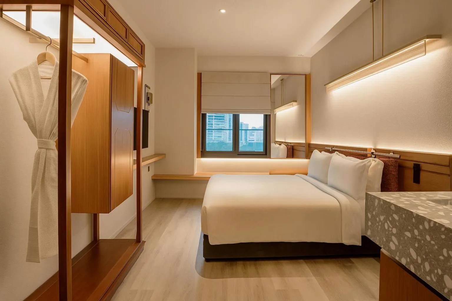 Bed in Bintang Collectionz Hotel