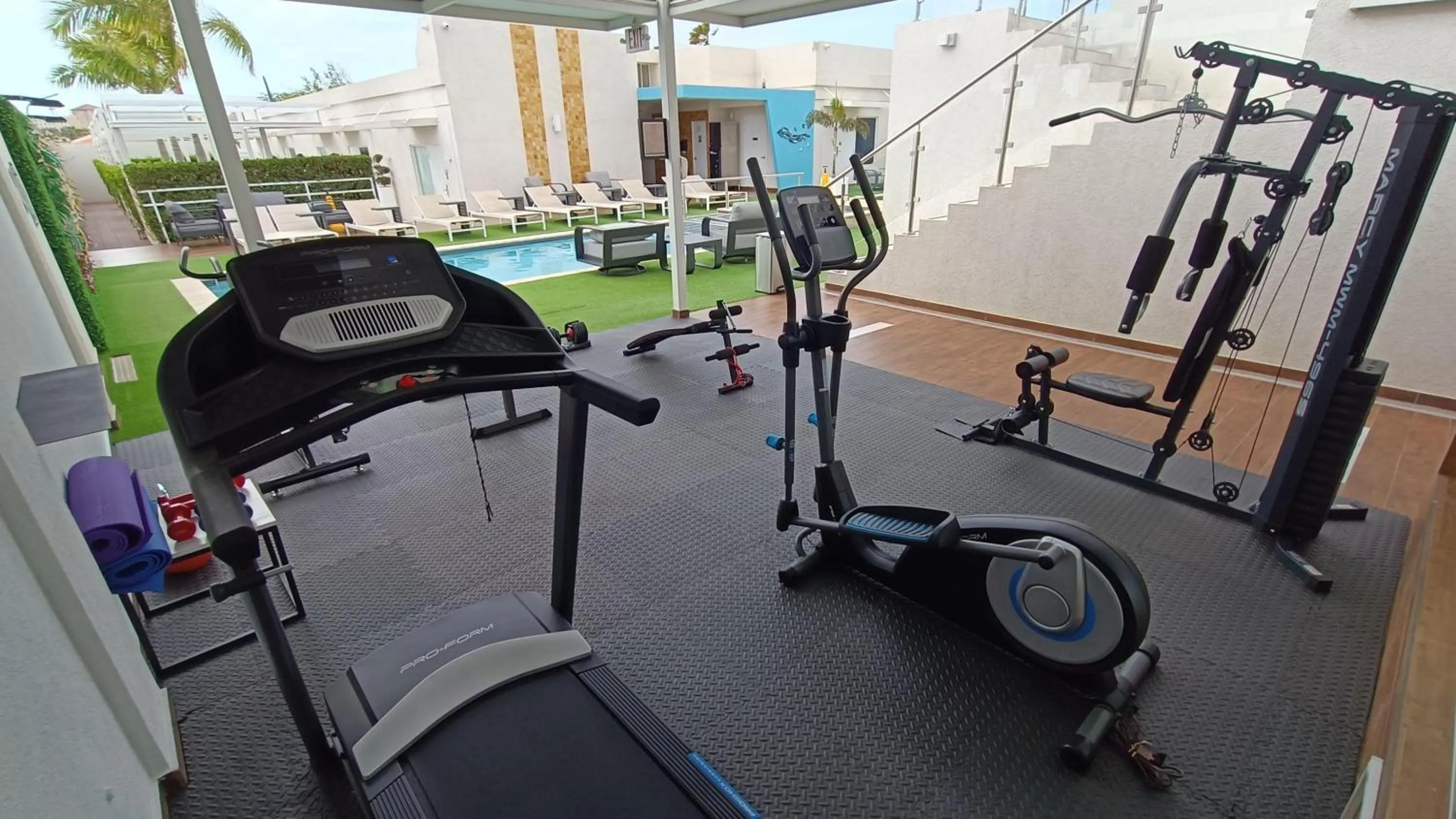 Fitness centre/facilities in Aruba Boutique & Art Hotel - Adults Only