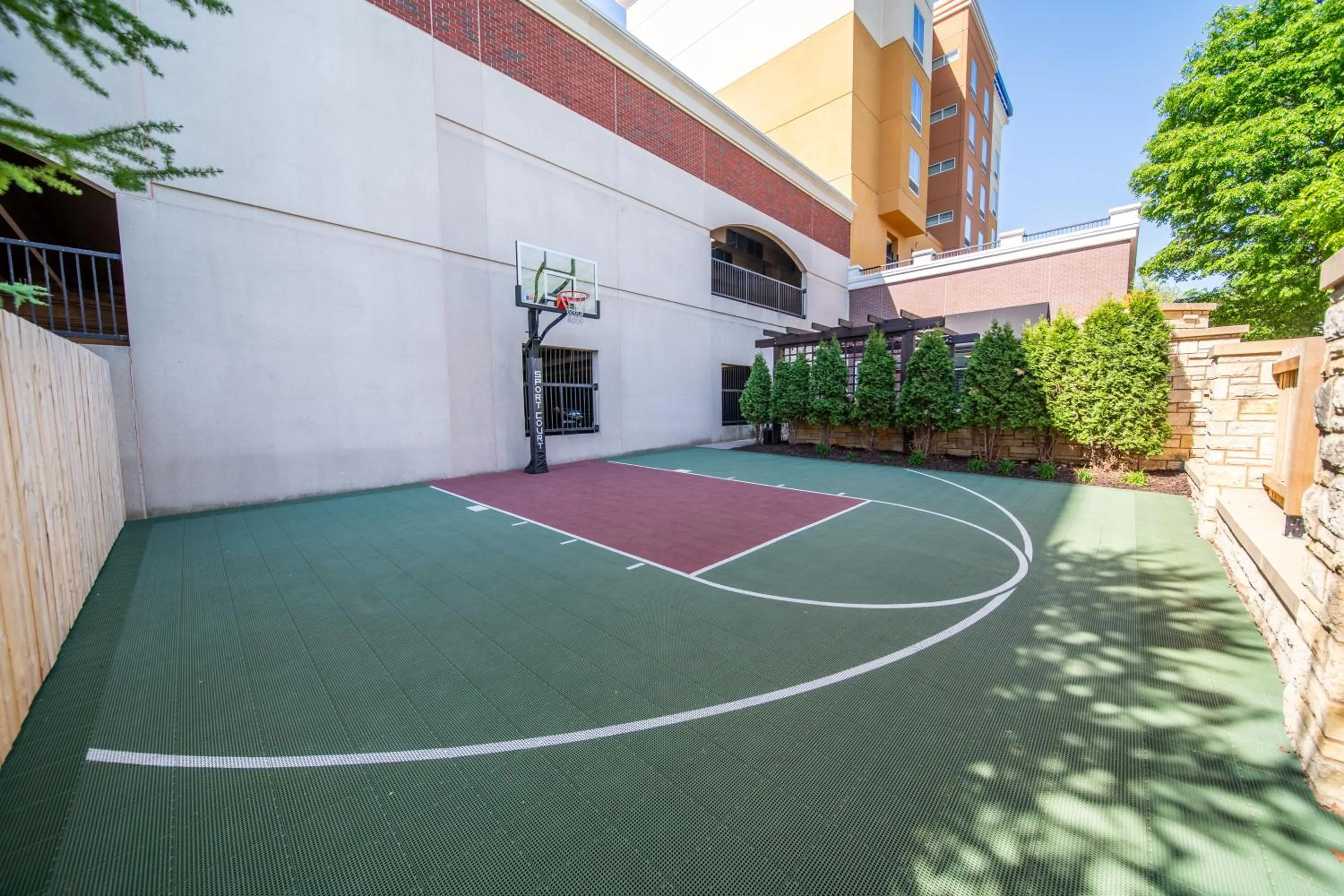 Patio in Homewood Suites by Hilton Rochester Mayo Clinic-St. Marys Campus