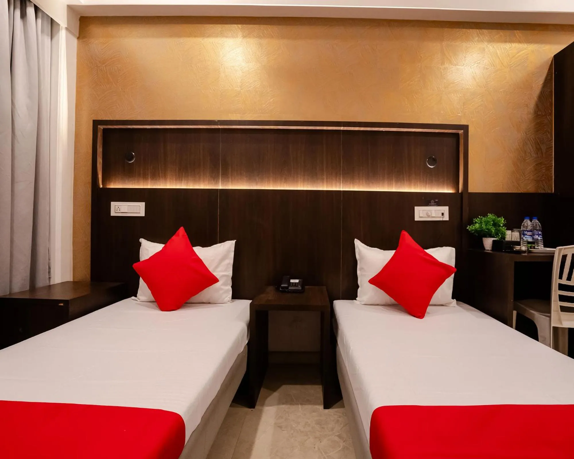 Bed in Hotel Grand Seasons- Navi Mumbai