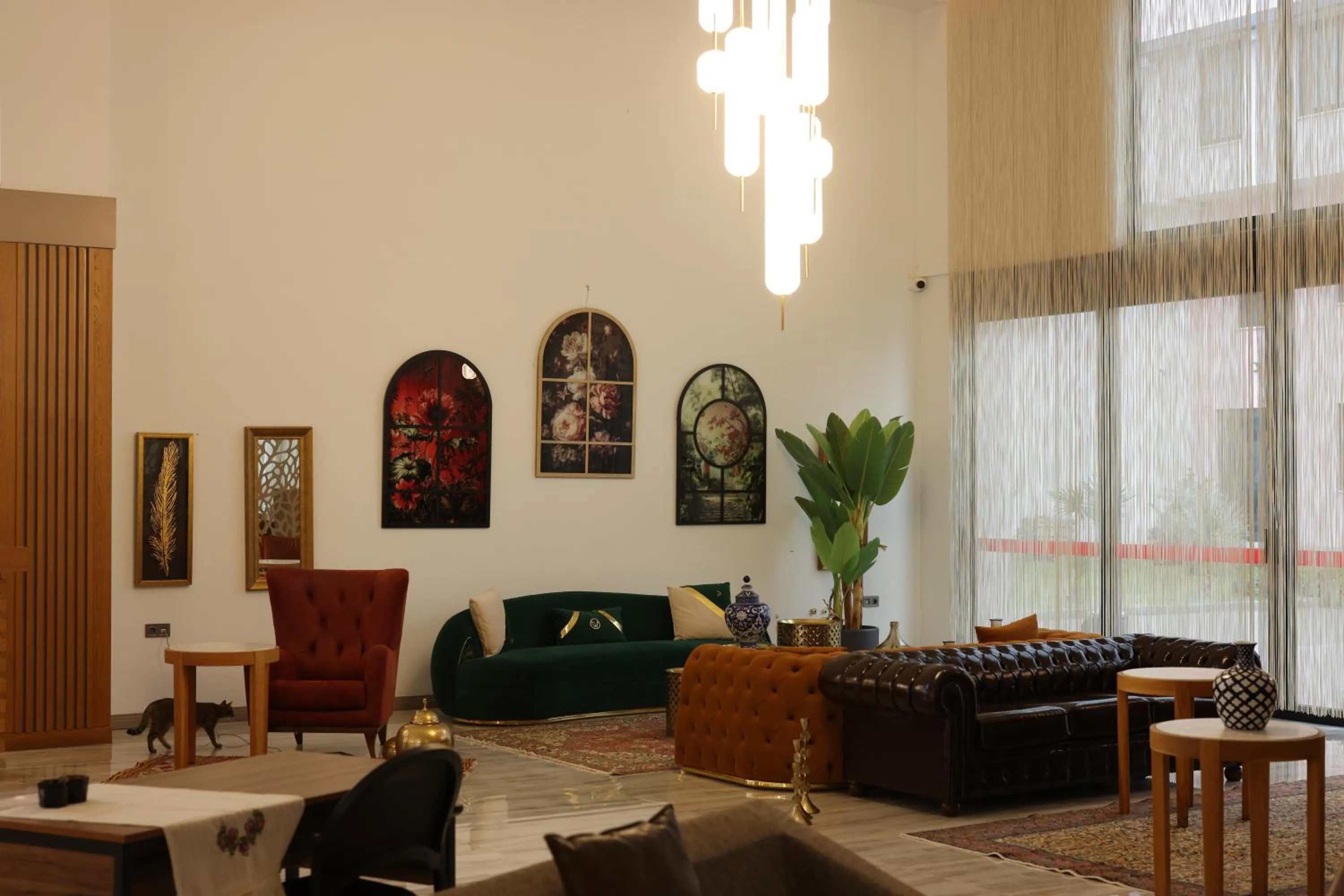 Lobby or reception in Pamukkale Kaya Termal Otel