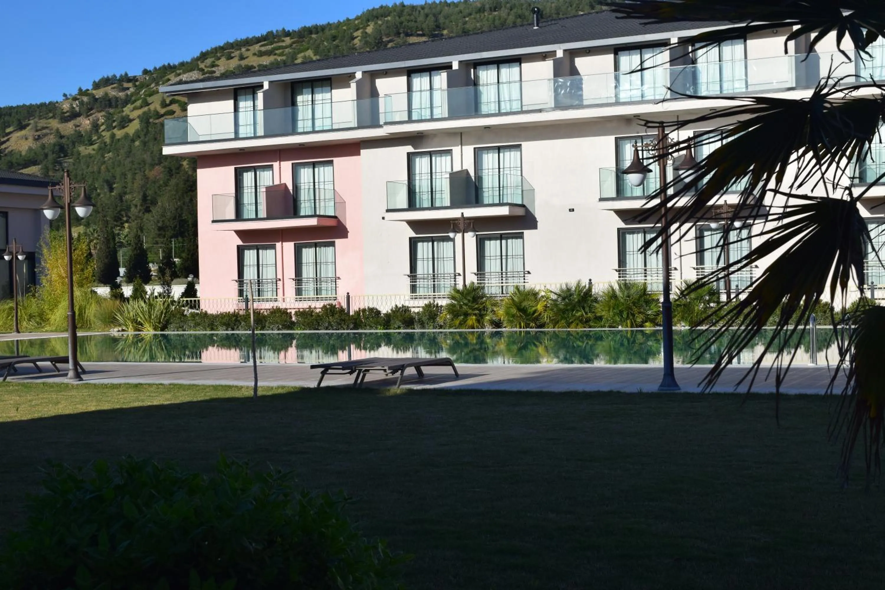 Garden view in Pamukkale Kaya Termal Otel