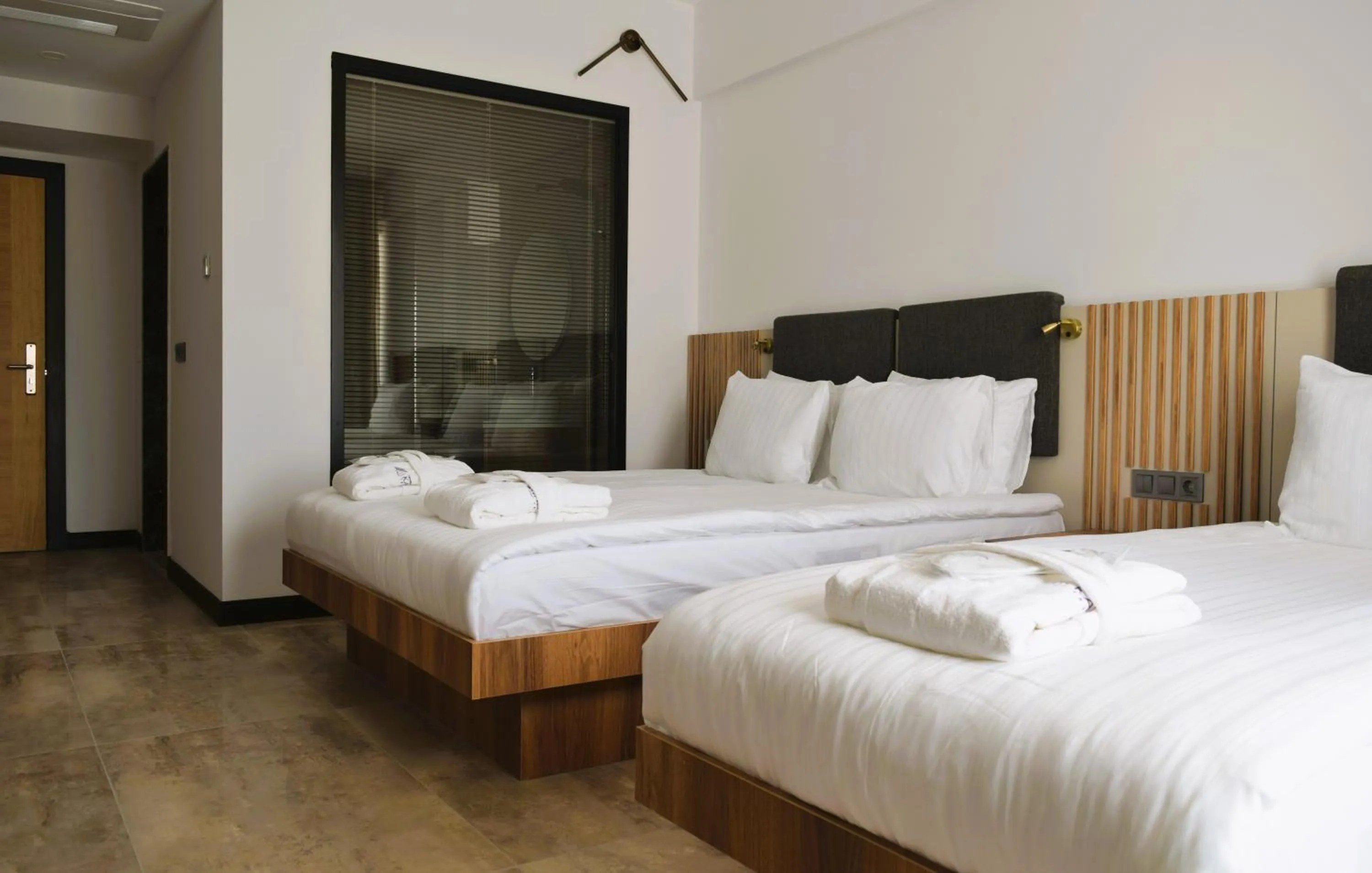 Bed in Pamukkale Kaya Termal Otel