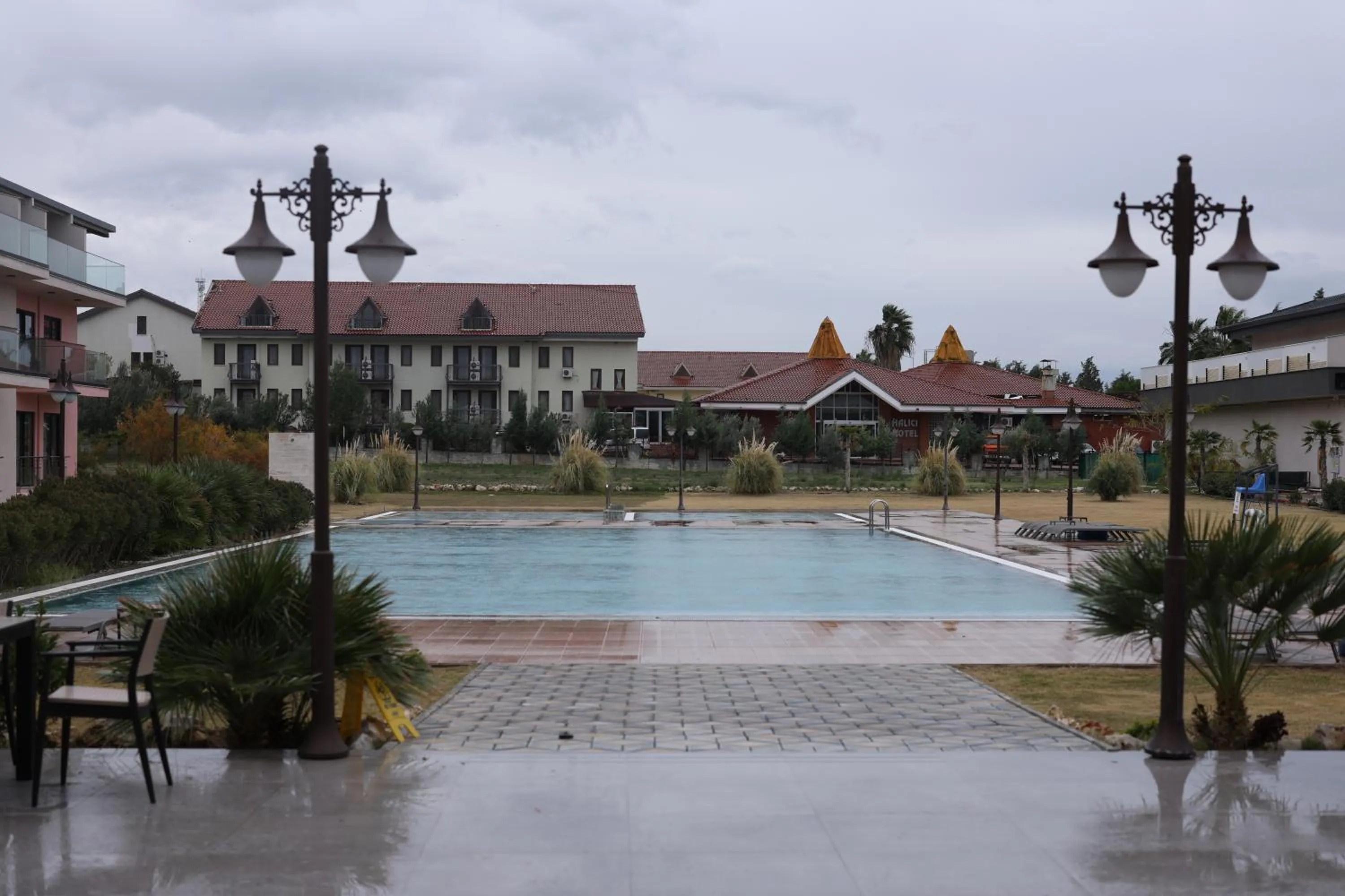 Property building in Pamukkale Kaya Termal Otel