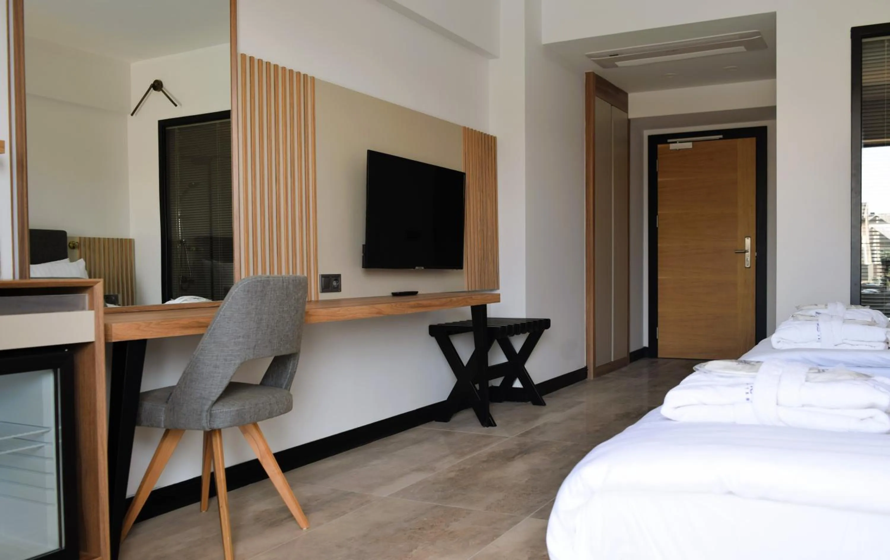 Bed in Pamukkale Kaya Termal Otel