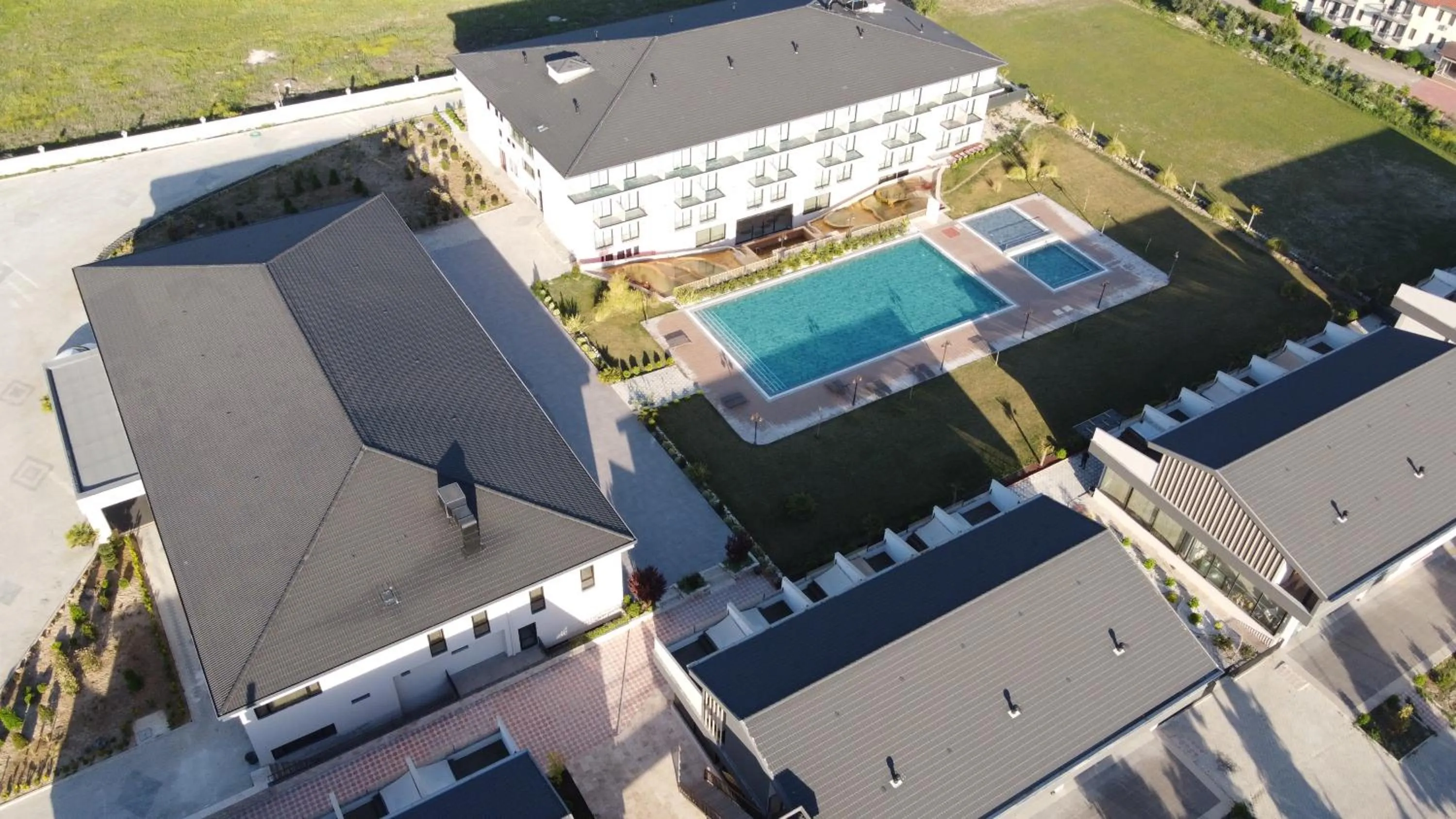 Bird's eye view in Pamukkale Kaya Termal Otel