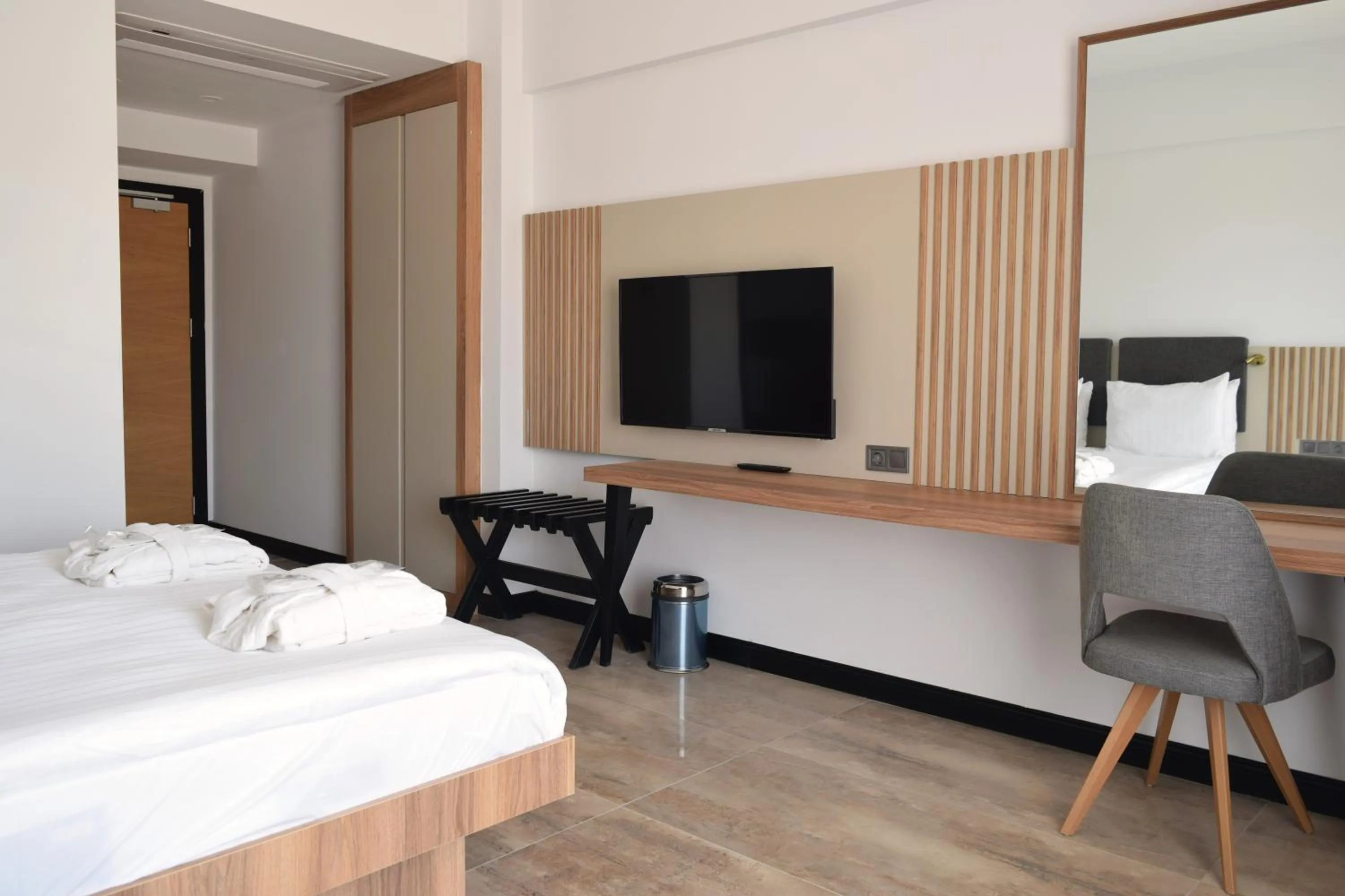 Bed in Pamukkale Kaya Termal Otel