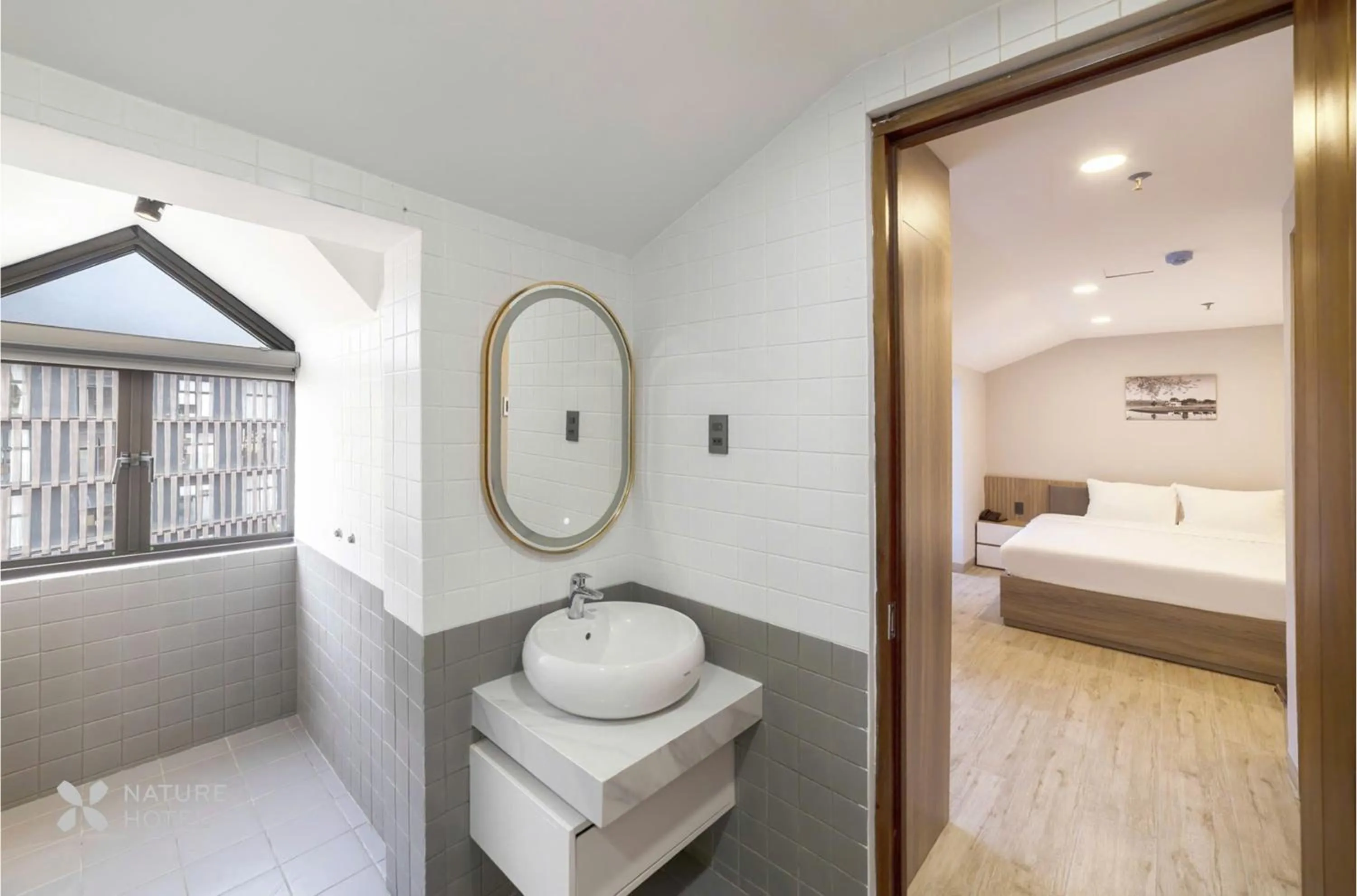 Bathroom in Nature Hotel - Win Happy